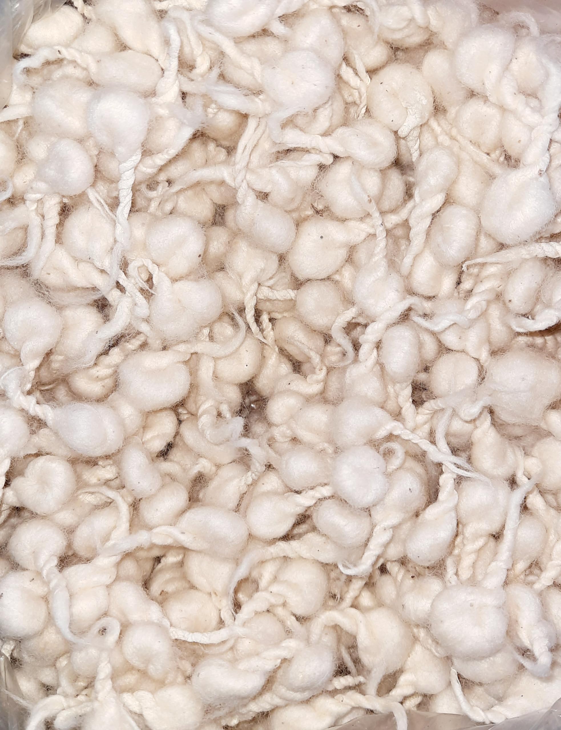 Rui Batti - Handmade Gol Phool Batti for Puja. 1 Pack of 1000 Cotton Wicks for Diya