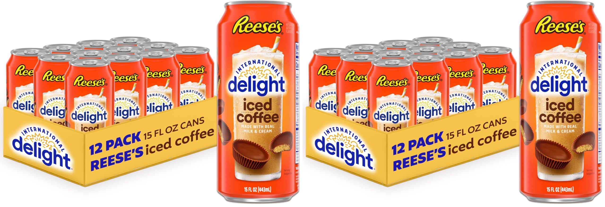 International Delight Reeses / 15 Fl Oz (Pack of 2) / Multi Energy Drinks