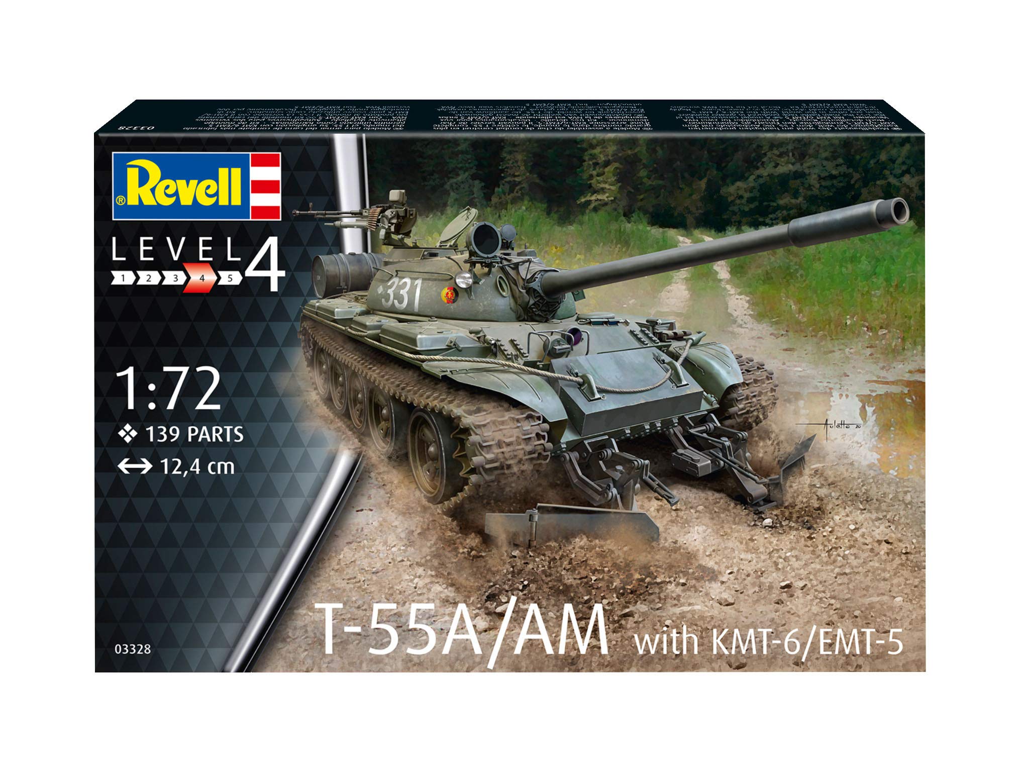 Revell RV03856 3856 CH-53 GSG originalgetreuer Modellbausatz für