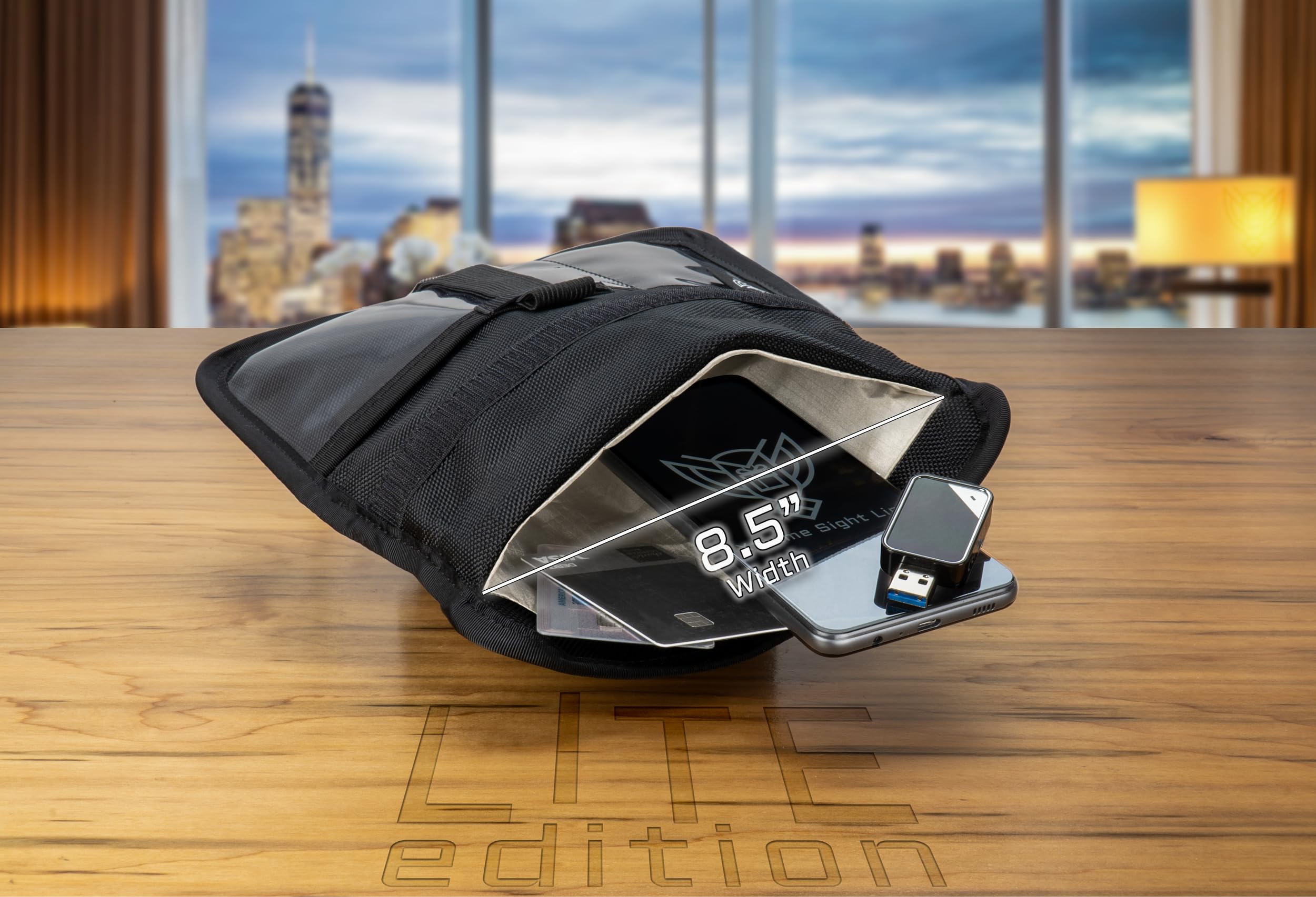 Xtreme Sight Line Faraday Bag For Phones - Signal Blocking Pouch, Ballistic Nylon, Blocks WiFi, GPS, 5G - View #5