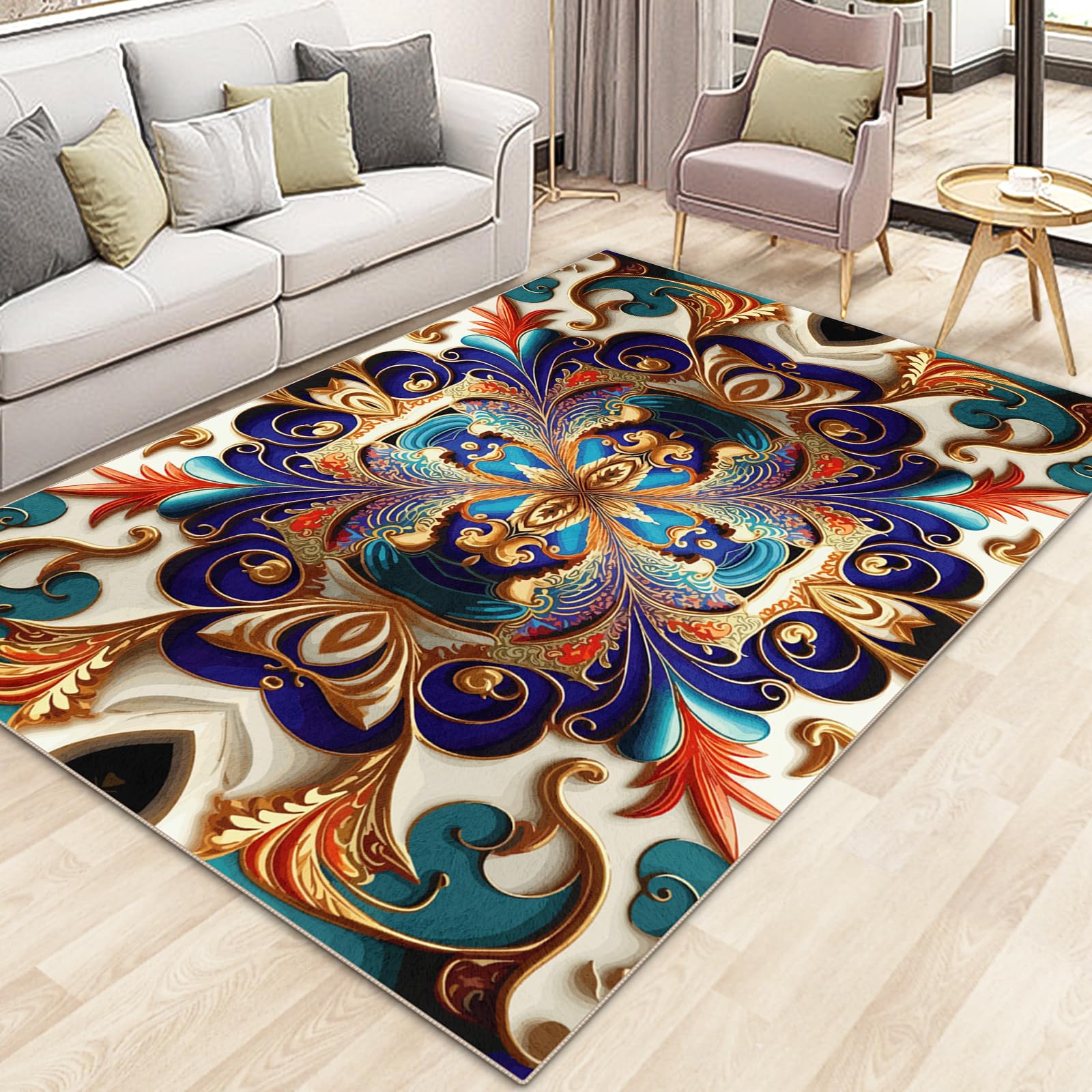 GUG Washable Area Rug