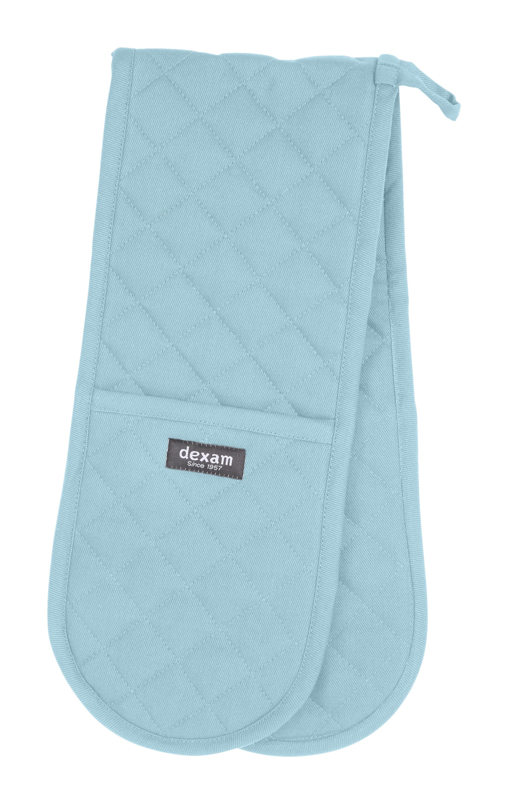 Love Colour Double Oven Gloves - Duck Egg, Blue