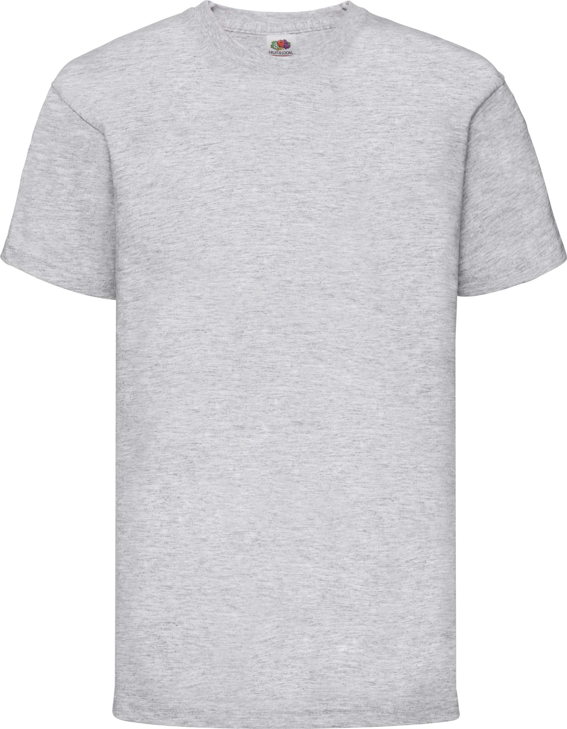 Fruit Of The Loom Childrens Valueweight T-Shirt - Heather Grey - size 12-13