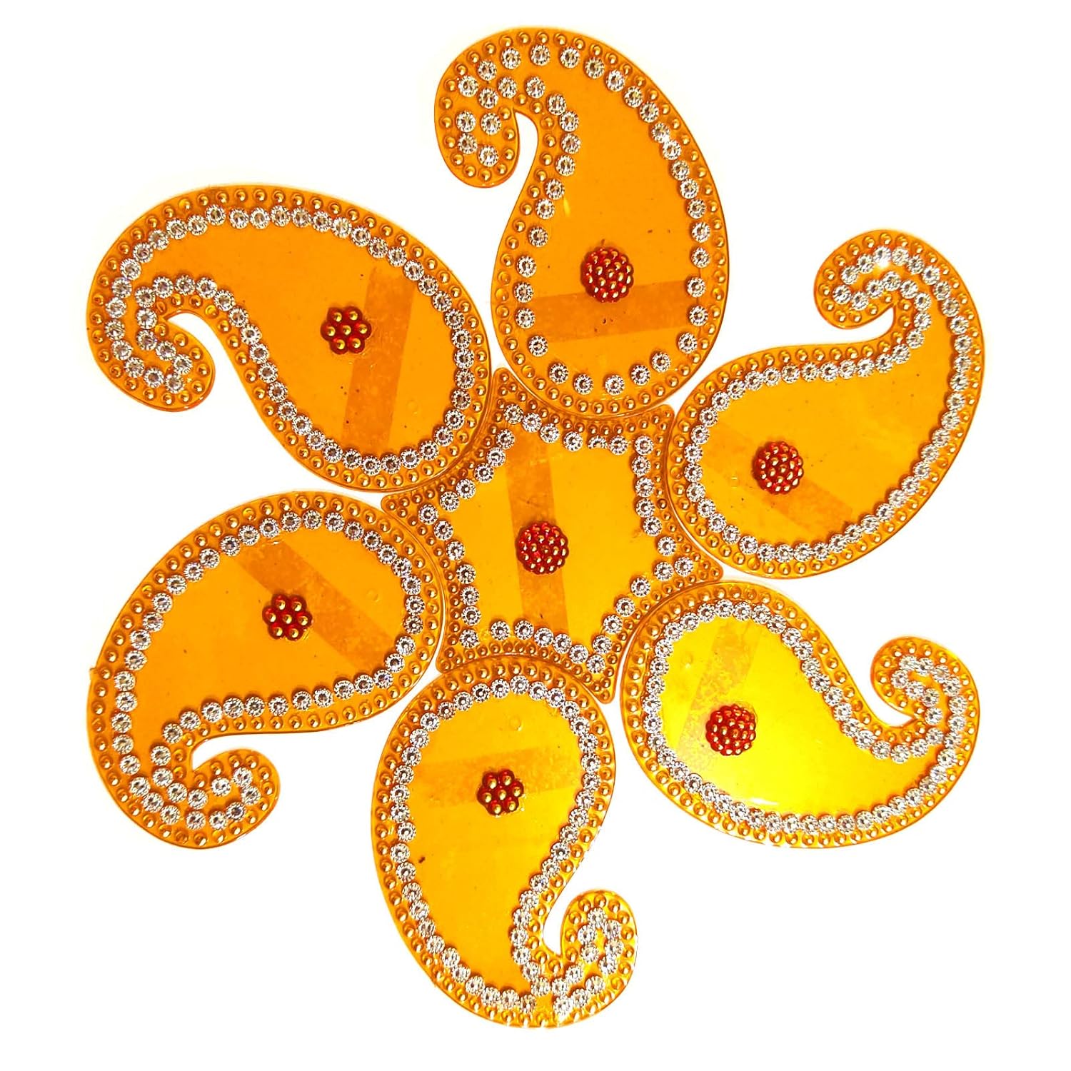 Buy Buyent Traditional Rangoli Stickers for Floor Waterproof Acrylic