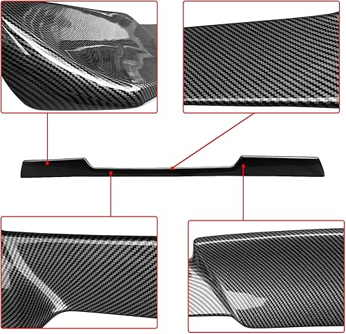 Miniatura 4 de YOUNGERCAR Alerón trasero para maletero 1997-2004 Chevrolet Corvette C5 ABS ZR1 estilo alerón de ala de maletero ABS pintado de fibra de carbono ABS