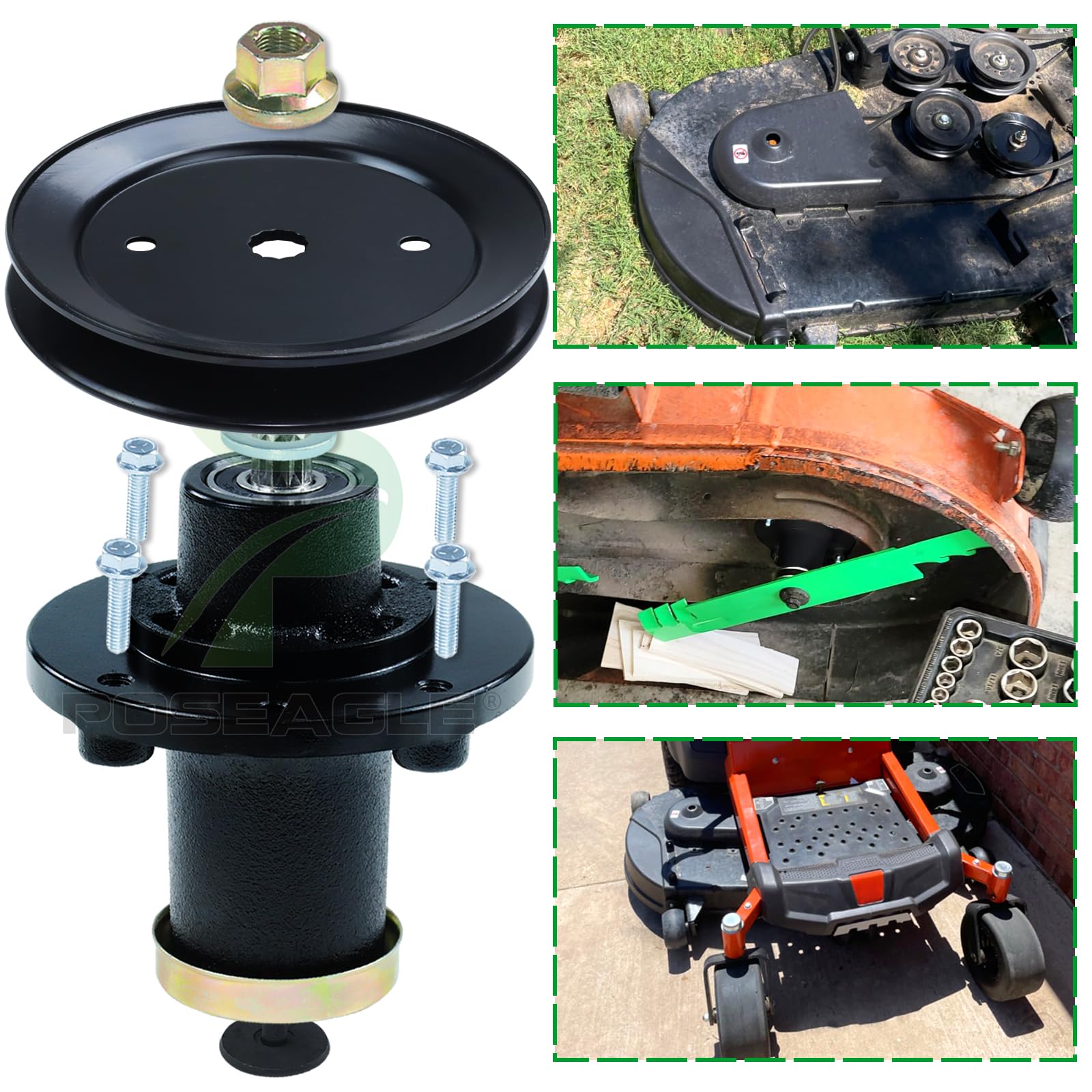 ｍ Amazon.com : GELASKA 2 Pack Pre-Greased 539131898 Spindle