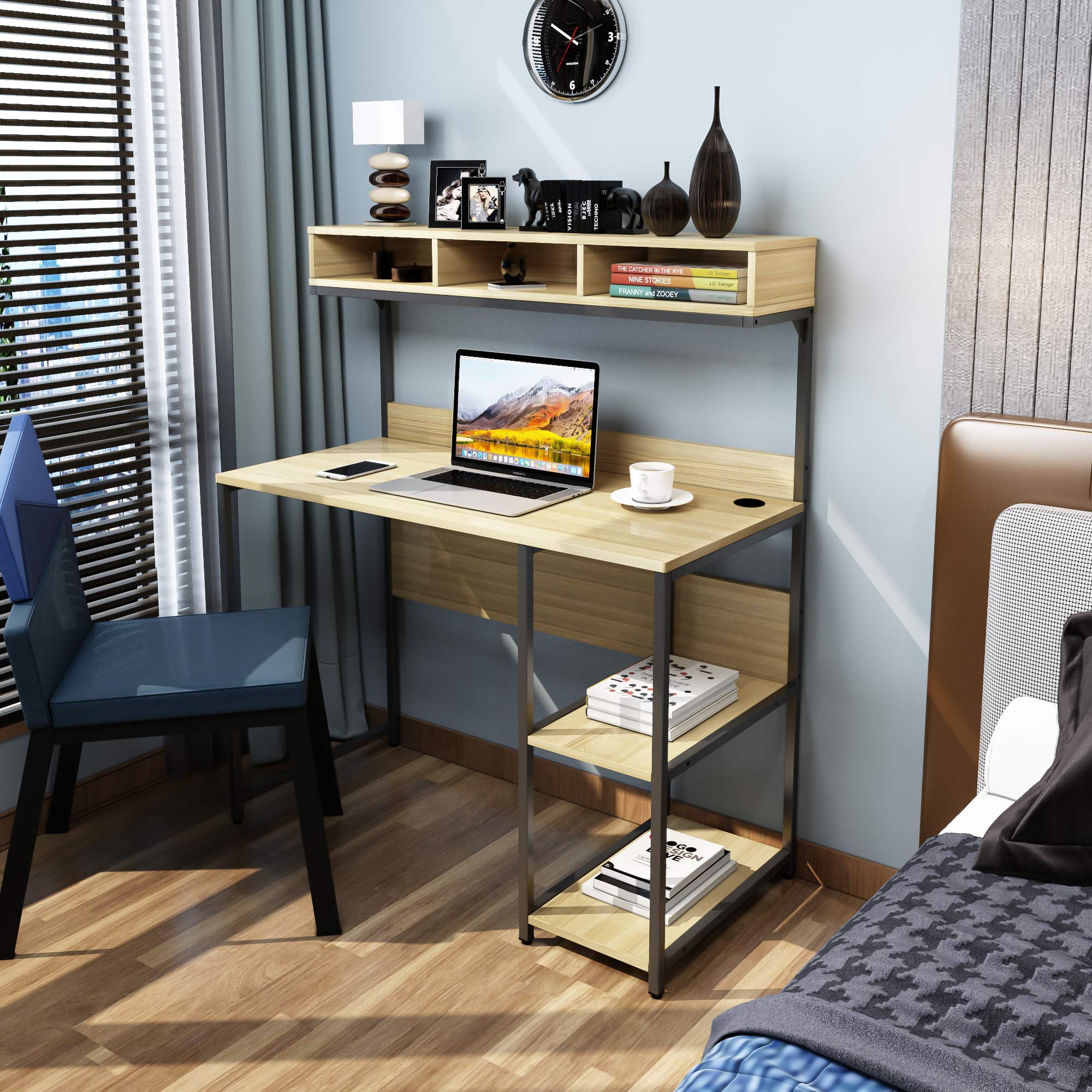 VIPEK Computer Desk 42 Inch Small Desk for Small Spaces, School Student