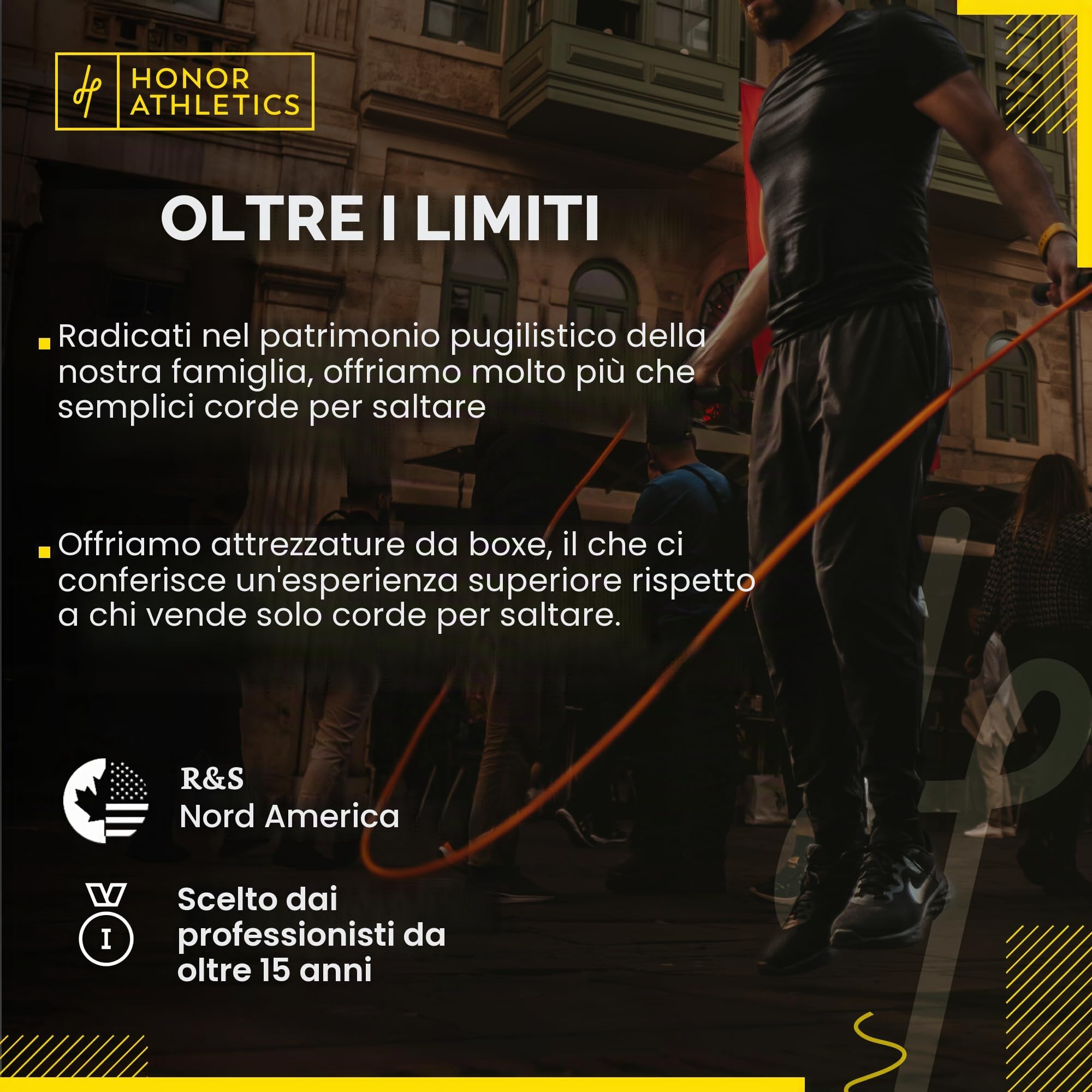 Honor Athletics - Pesante corda per saltare da 0,5 kg per allenamento ad alta intensità e forza - Corda regolabile in PVC da 3 m con impugnatura ergonomica, cuscinetto a sfera, ideale per boxe