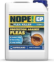 NOPE! CP Flea Spray (5 Litre) for The Home – Fast-Acting, Odourless & Non-Staining, Extended Residual Action up to 3 Months. Indoor & Outdoor Flea Killer