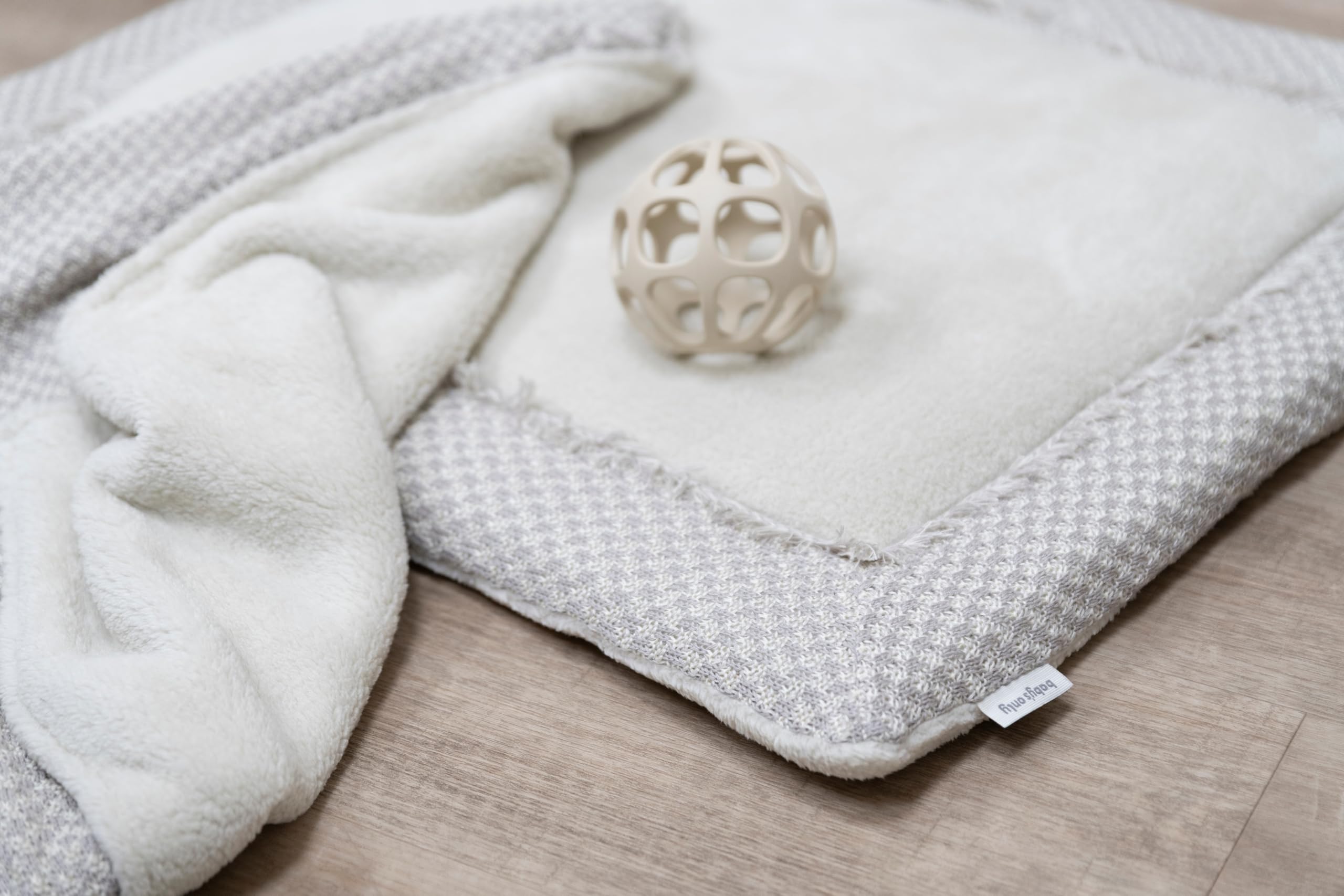 Baby's Only - Laufgittereinlage Happiness - Urban Taupe/Ecru - 75x95 cm