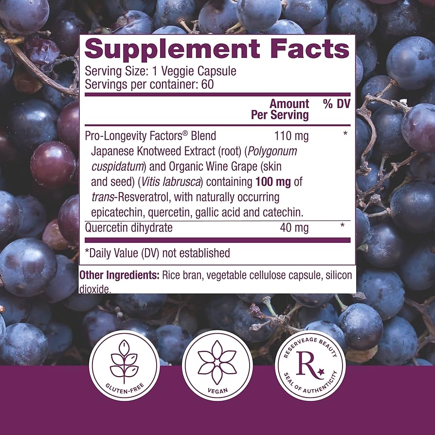 Resveratrol 600mg - Image 1
