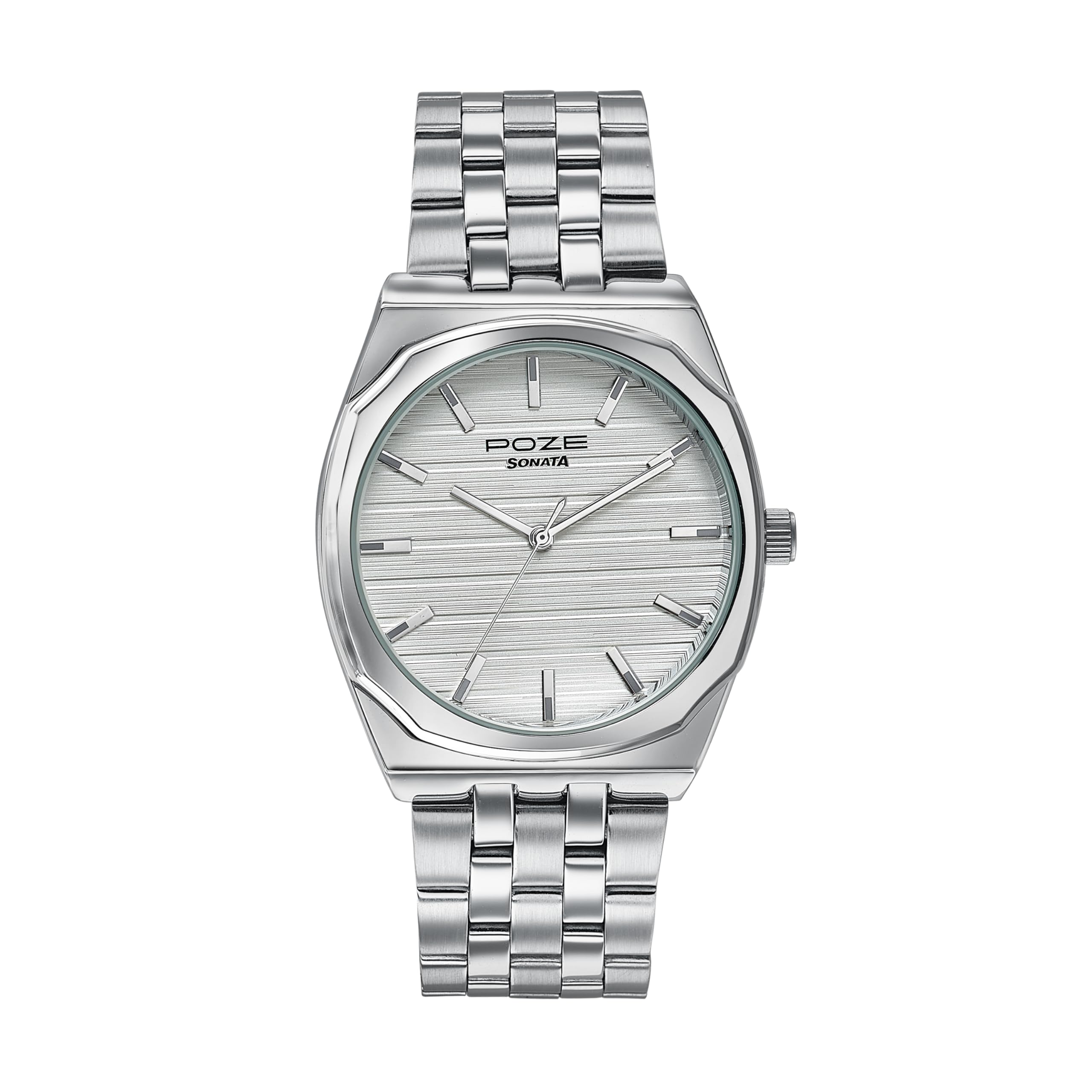 sonata Beach Pop Quartz White Round Dial Men's Watch | Stainless Steel Material | Multi Color Band - SP70073SM01-picture-46