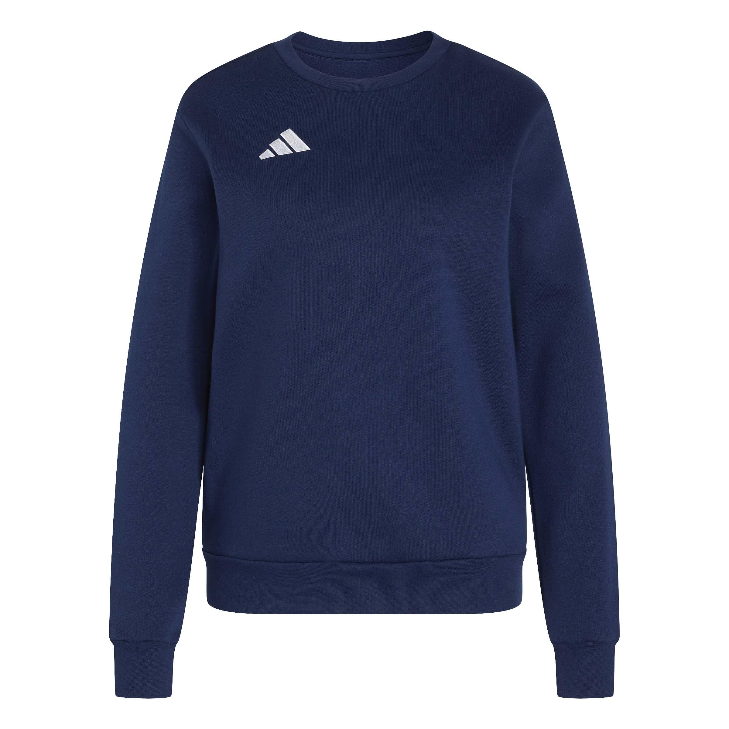 adidas Women's Entrada26 Sweat Top Sweatshirt, team navy blue 2/white, L