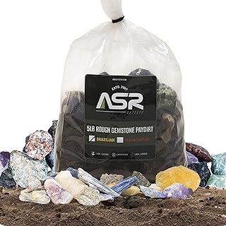 ASR Outdoor 5lb Rough Brazilian Gemstone Paydirt Bag Geology Science Kit