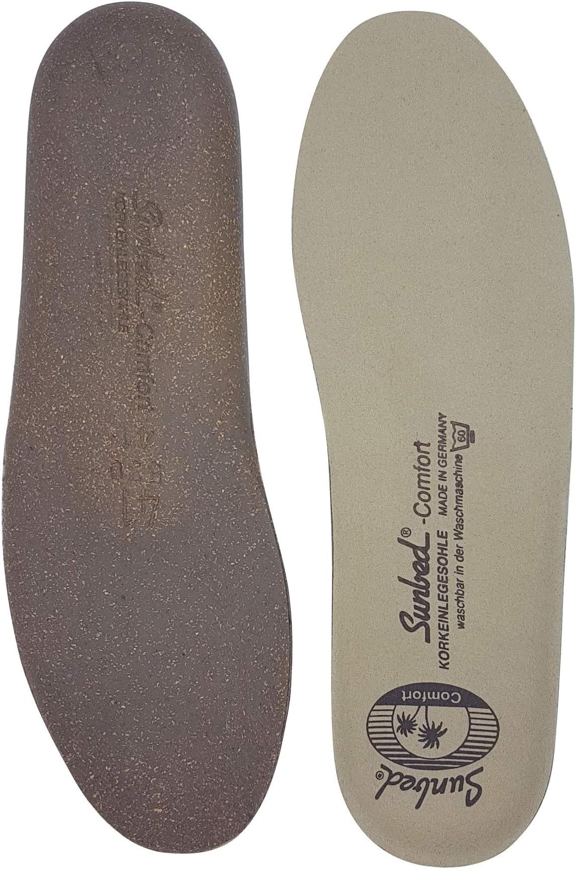 Sunbed Shoe Inserts Sole Inserts Spannrit Comfort - Beige, UK 9