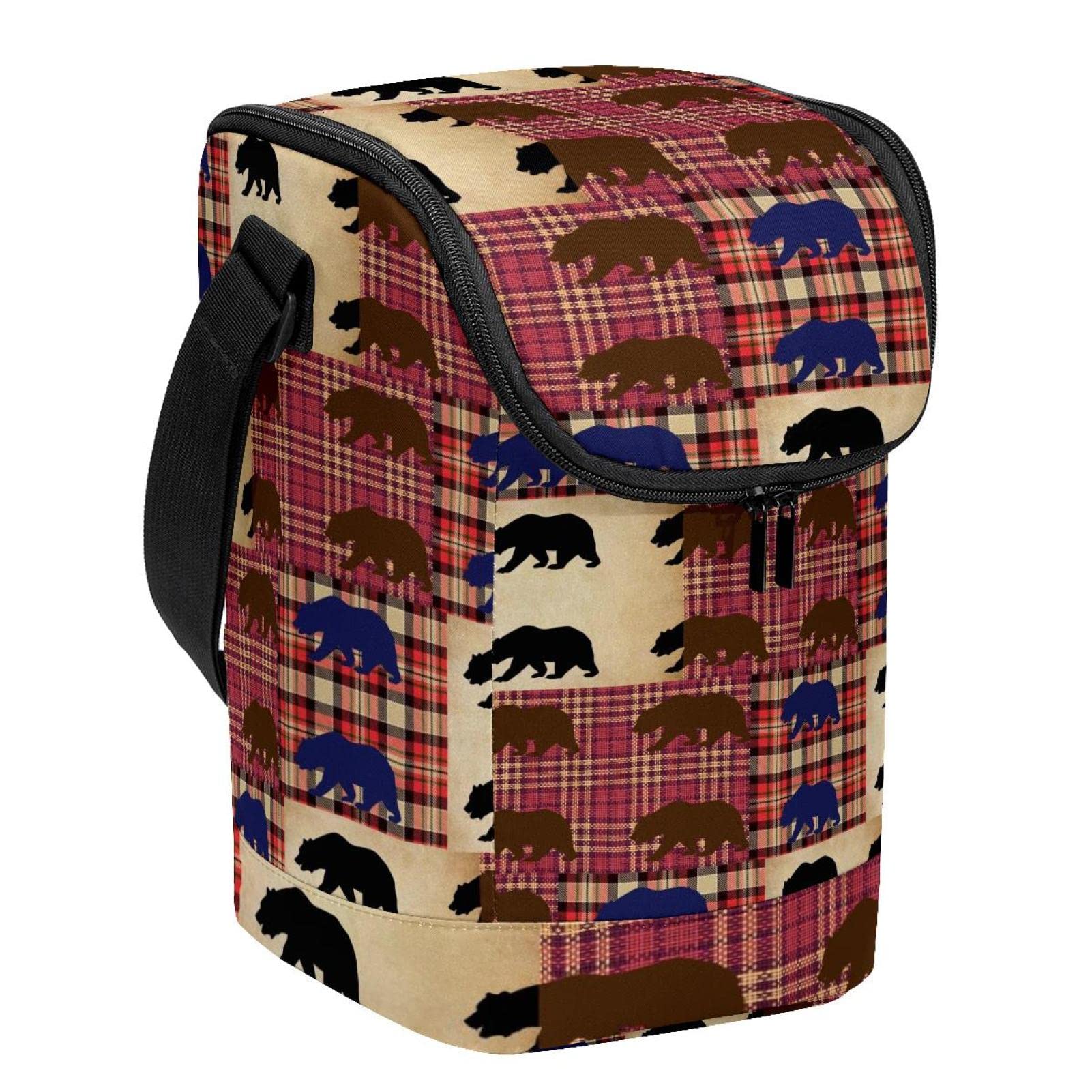 Bolsa de almuerzo antiderrames con diseño nórdico para oficina