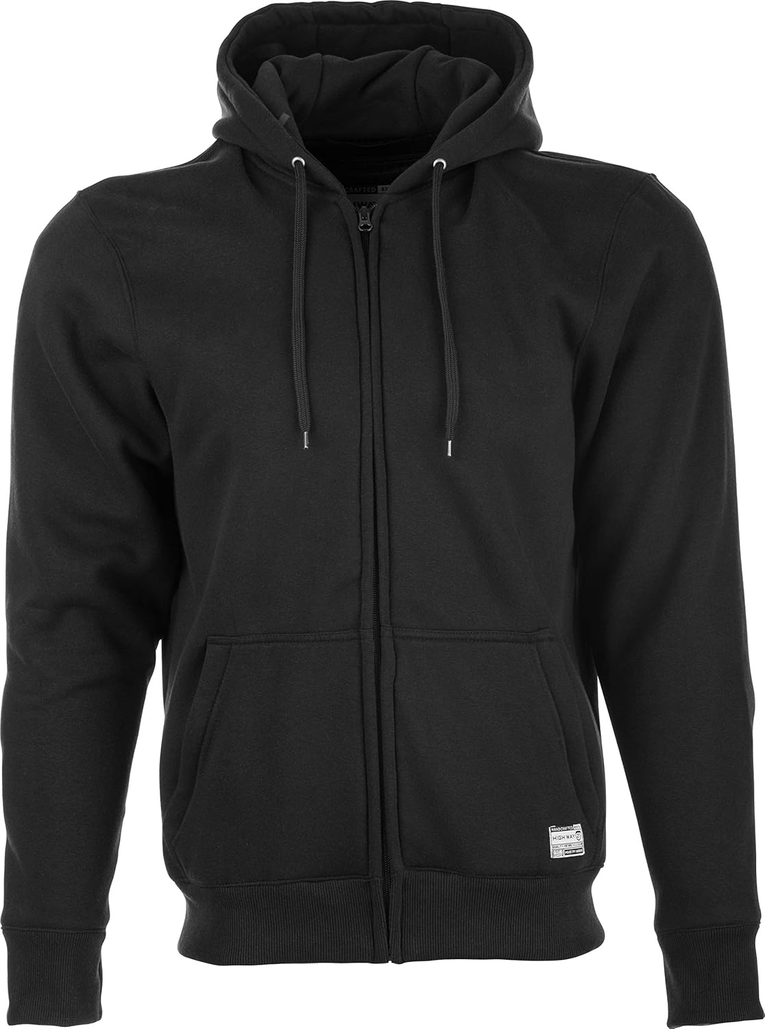 Highway 21 Industry Graphic Hoodie, Street-Style Long Sleeve Sweater for Men, Soft Cotton-Polyester Blend Fabric
