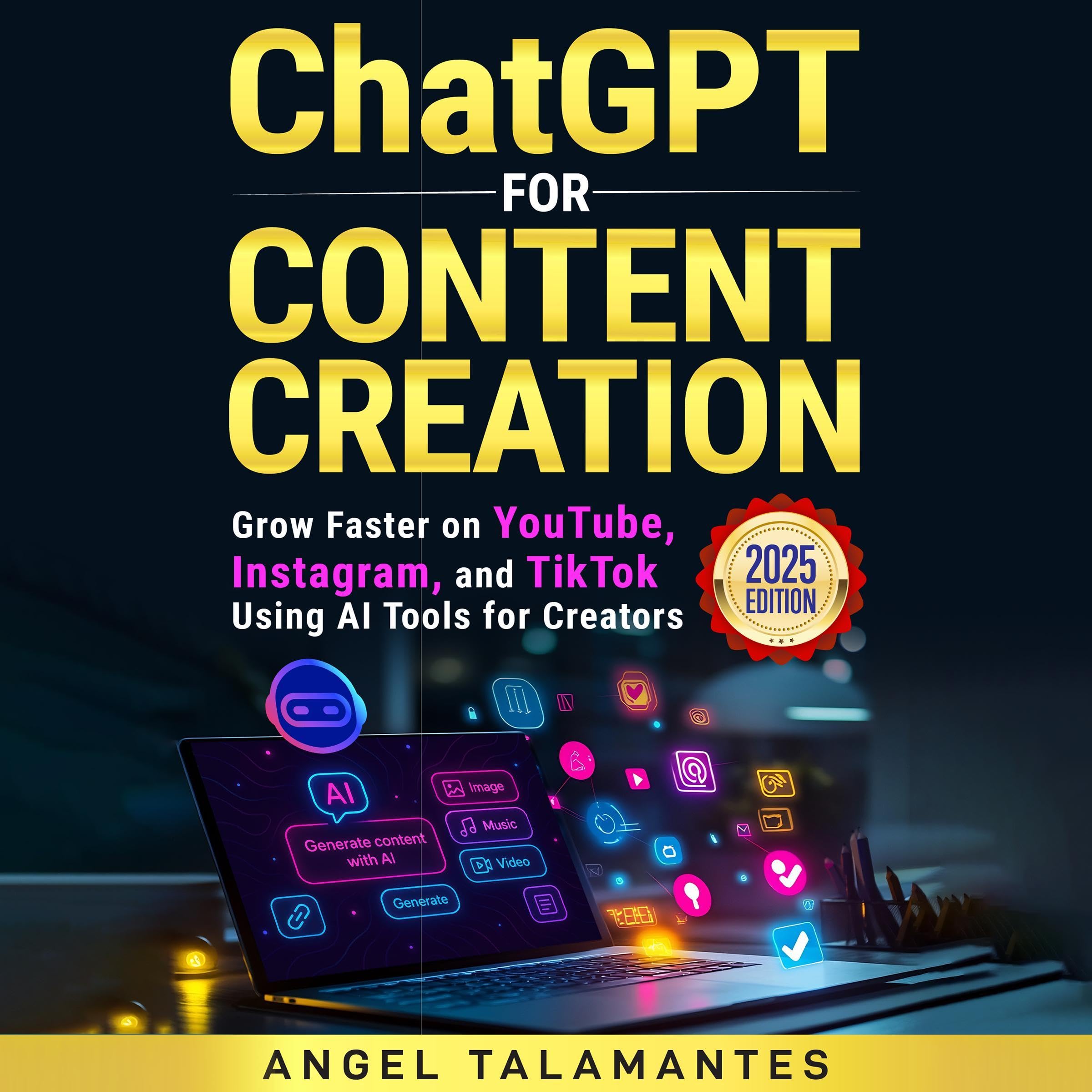 Cover art for ChatGPT for Content Creation