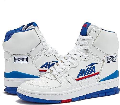 Avia 830 Mens Basketball Shoes, Retro Sneakers for Indoor or Outdoor, Street or Court, Sizes 8 to 15
