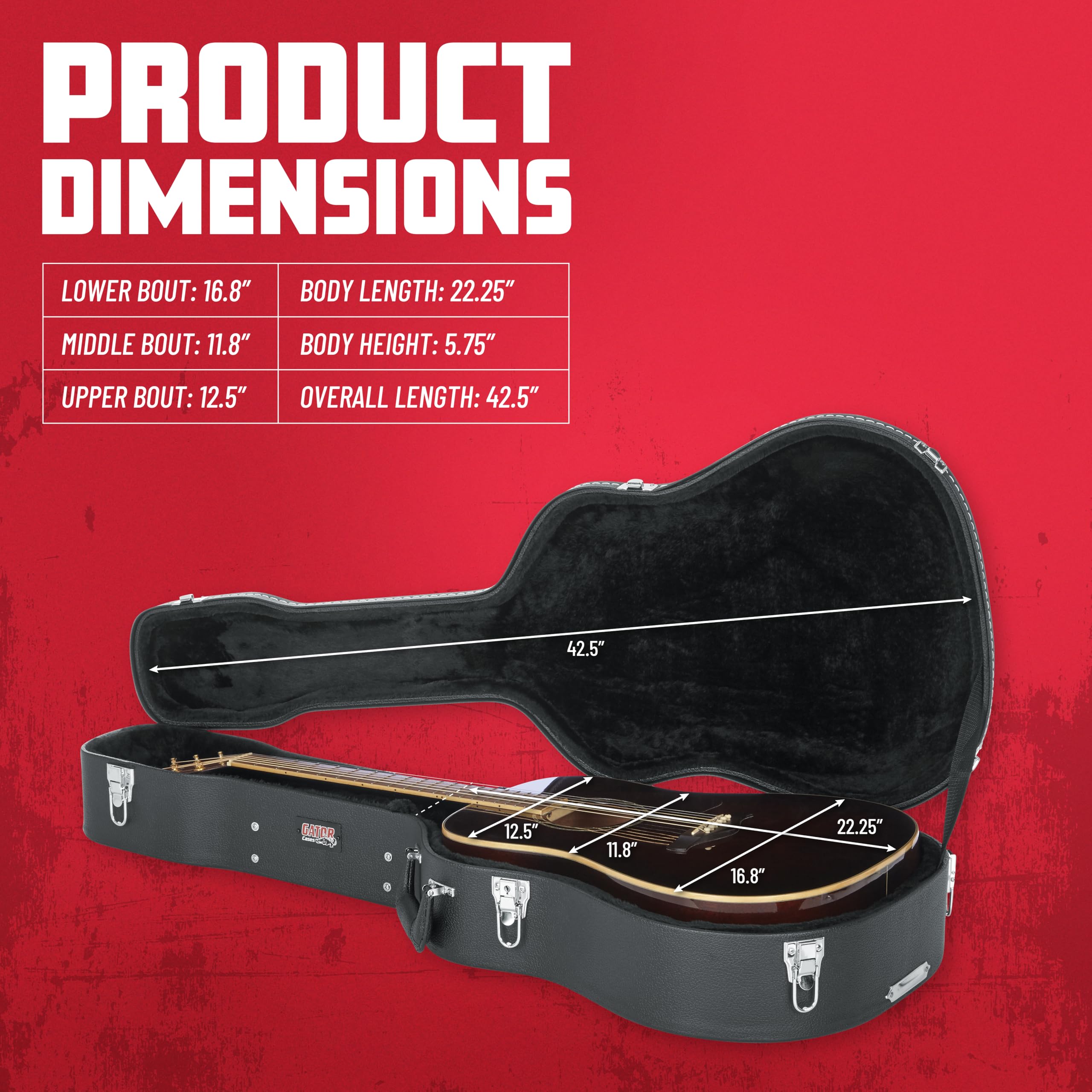 Gator Cases GW-Dread Akustikgitarren-Tasche