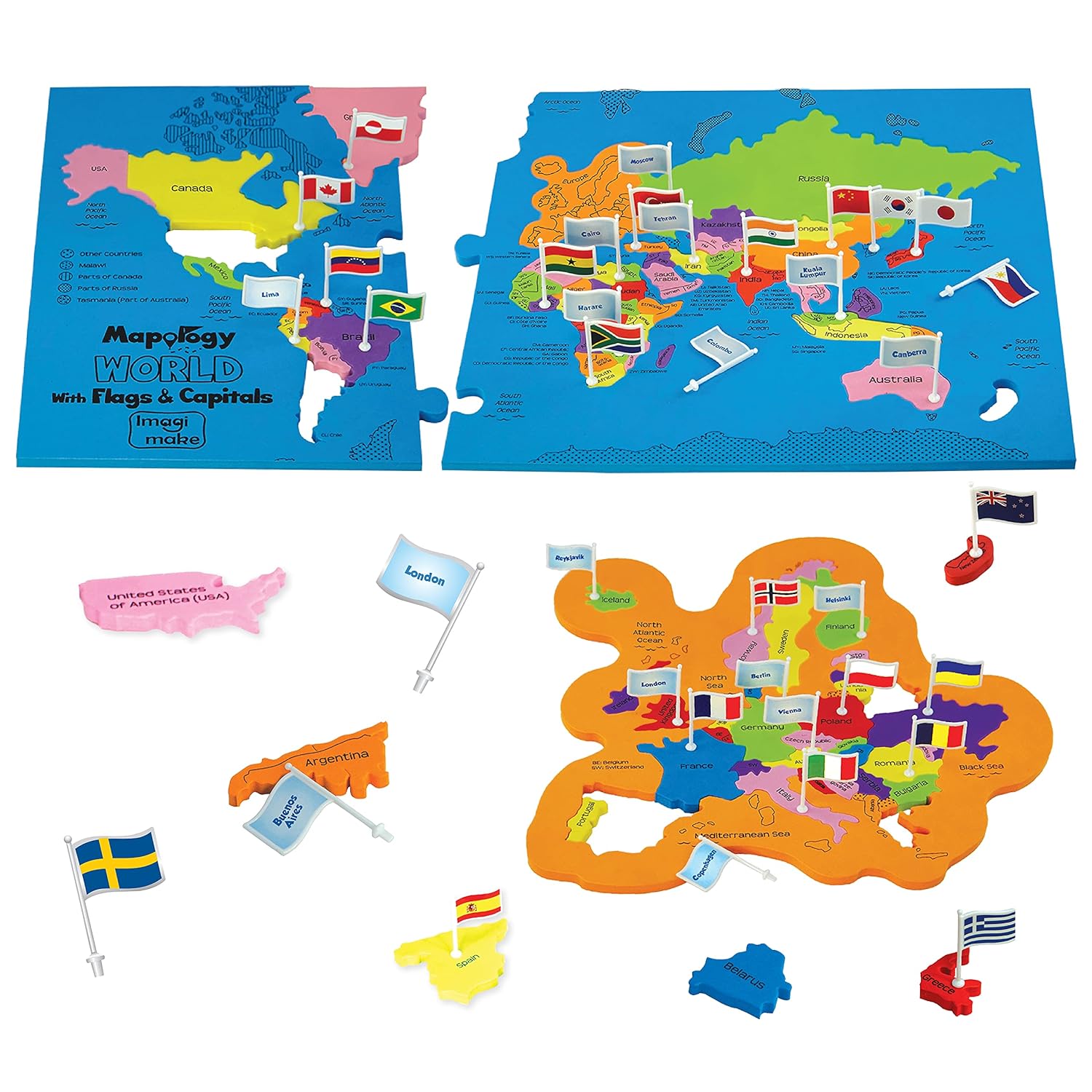 Buy Imagimake: Mapology World with 