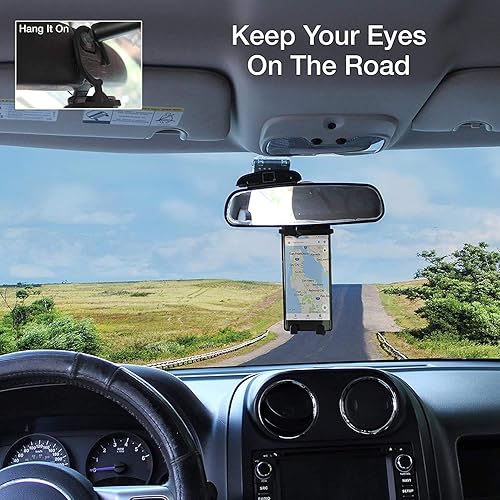 Miniatura 2 de Bondi Plus Flex Soporte y soporte para teléfono  Funda ajustable de silicona flexible para colgar para coche, bicicleta y escritorio de hasta 6.75