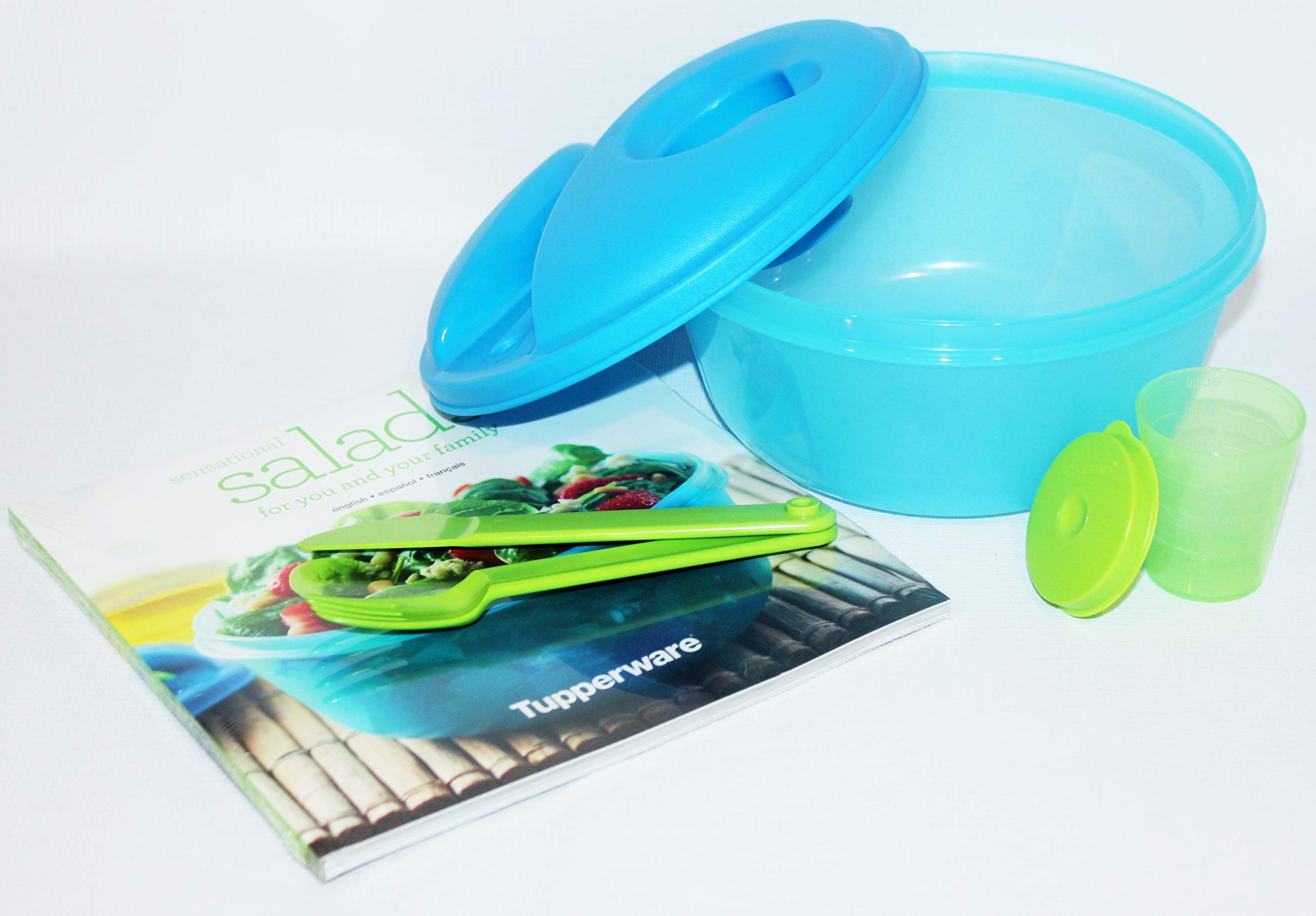 専用　タッパーウェア　サラダ、オンザゴー　サラダセット Amazon.co.jp: Tupperware サラダオンザゴーセット レシピブックと