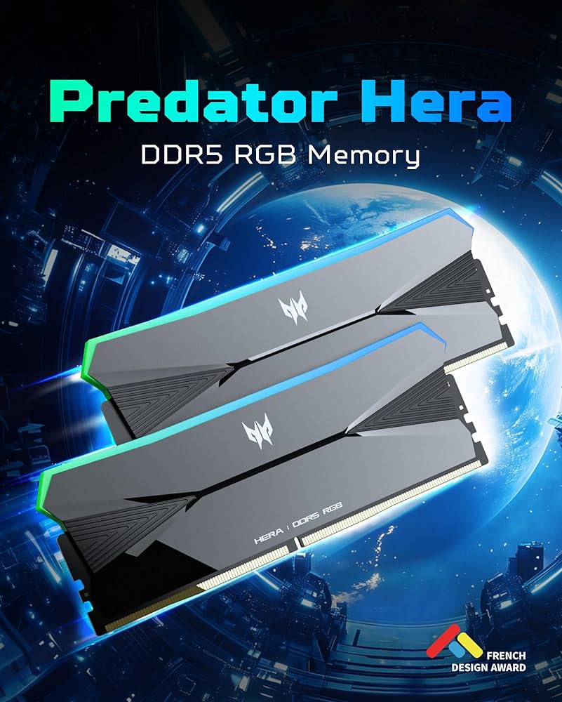 Amazon.com: Acer Predator Hera DDR5 RGB RAM 48 GB (24 GBx2