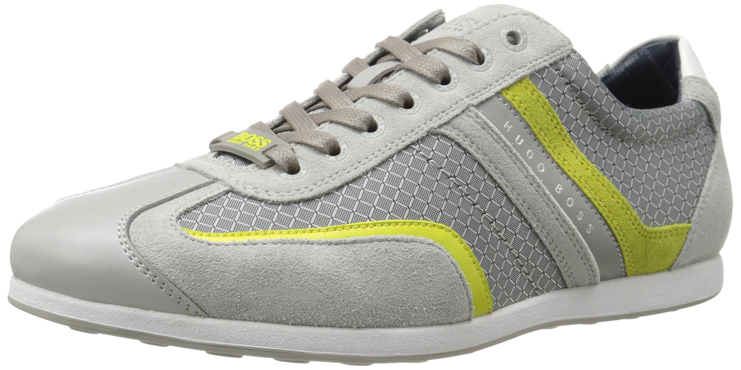 BOSS Green by Hugo Men's Stremmo Fashion Sneaker,Light/Pastel Grey,10 M US