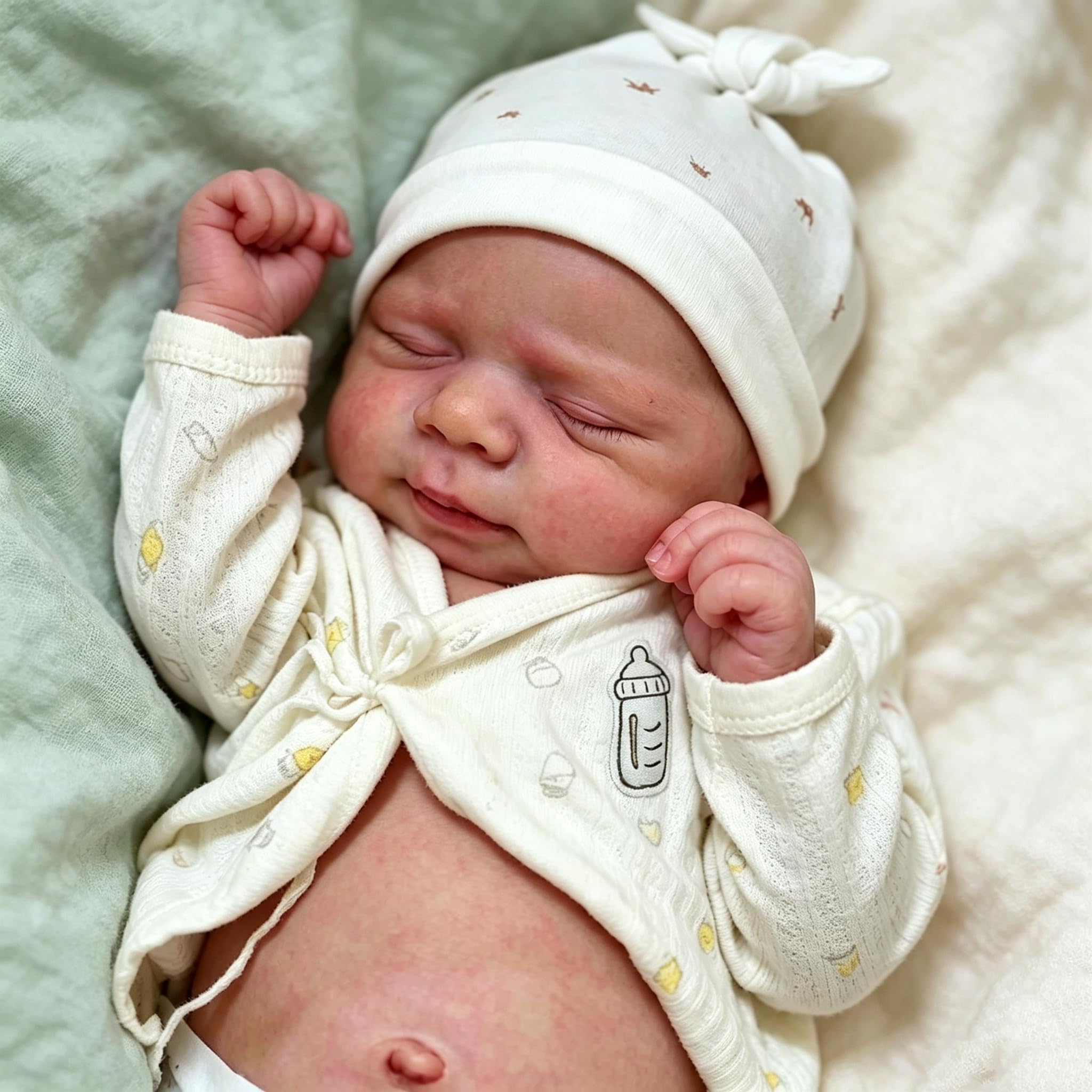 Amazon | Zero Pam Reborn Baby人形 スリーピングガール フルシリコン