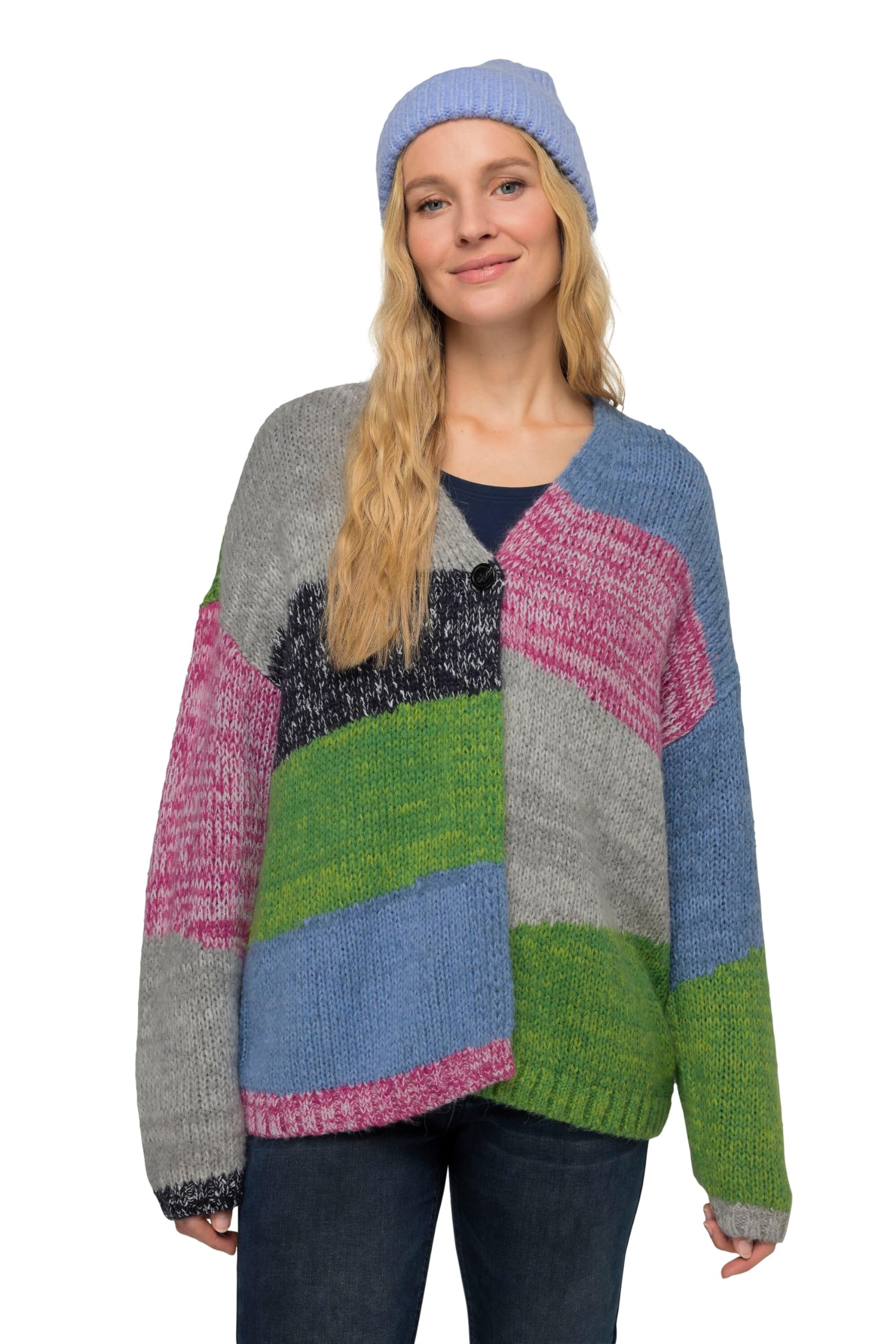 Laurasøn Strickjacke, Colorblocking 824392
