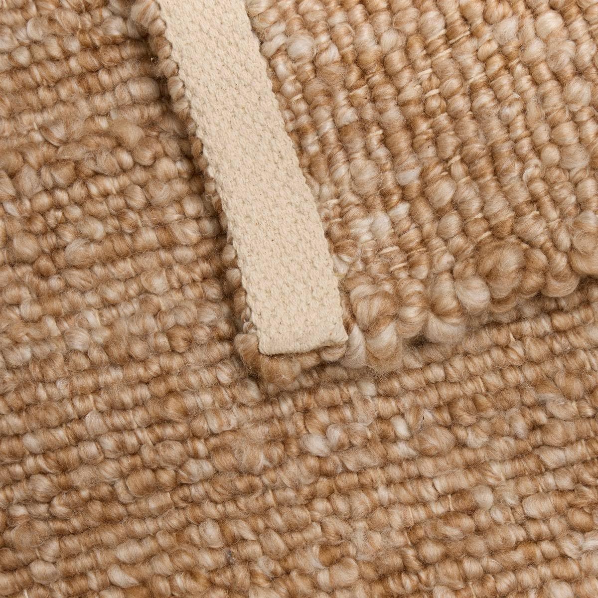 Atmosphera - Tapis Effet Laine volna Camel 230x160cm
