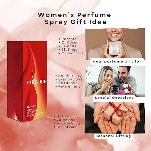 Miniatura 6 de Revlon Fire & Ice Perfume para mujer, Eau de Colonia en aerosol, 1.7 onzas