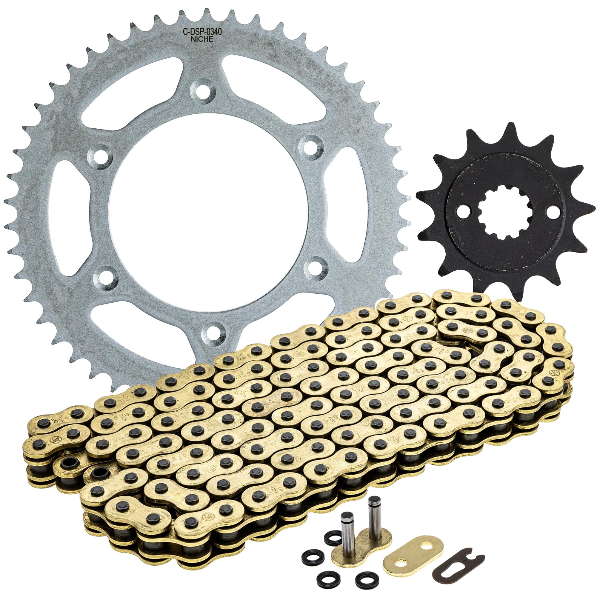 Amazon.com: NICHE Drive Sprocket Chain Combo for Honda CRF250F