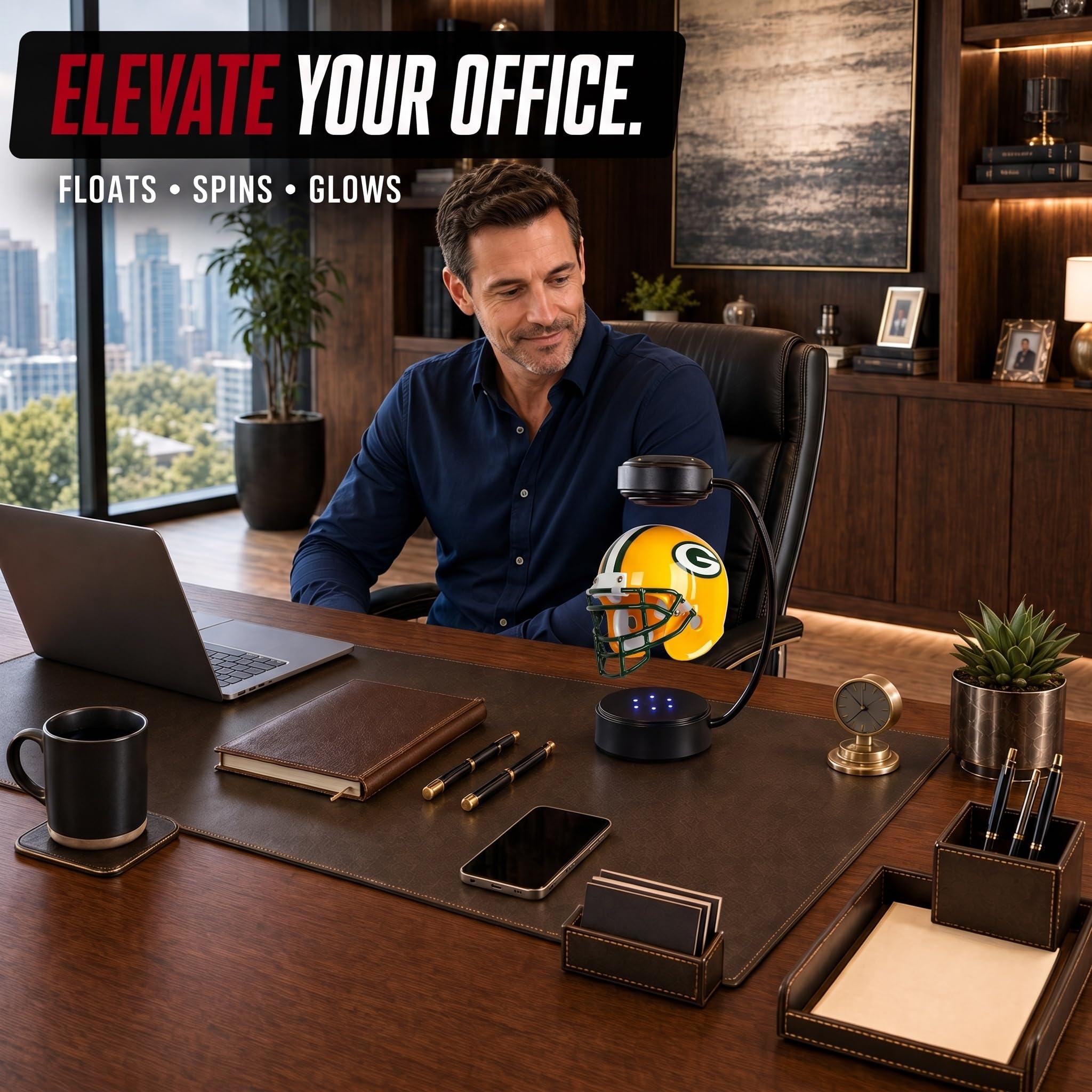 Hover - Casco Ufficiale NFL Oakland Raiders, Unisex - Adulto, NFLHOV-Pack-4, Verde., Taglia Unica