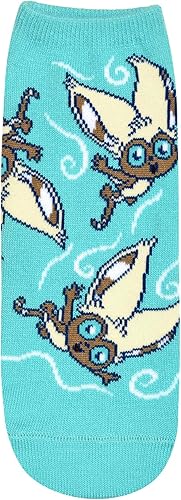 Miniatura 5 de Hyp Avatar The Last Airbender Aang Appa Yip Yip JuniorsWomens 5 Pack Calcetines tobilleros