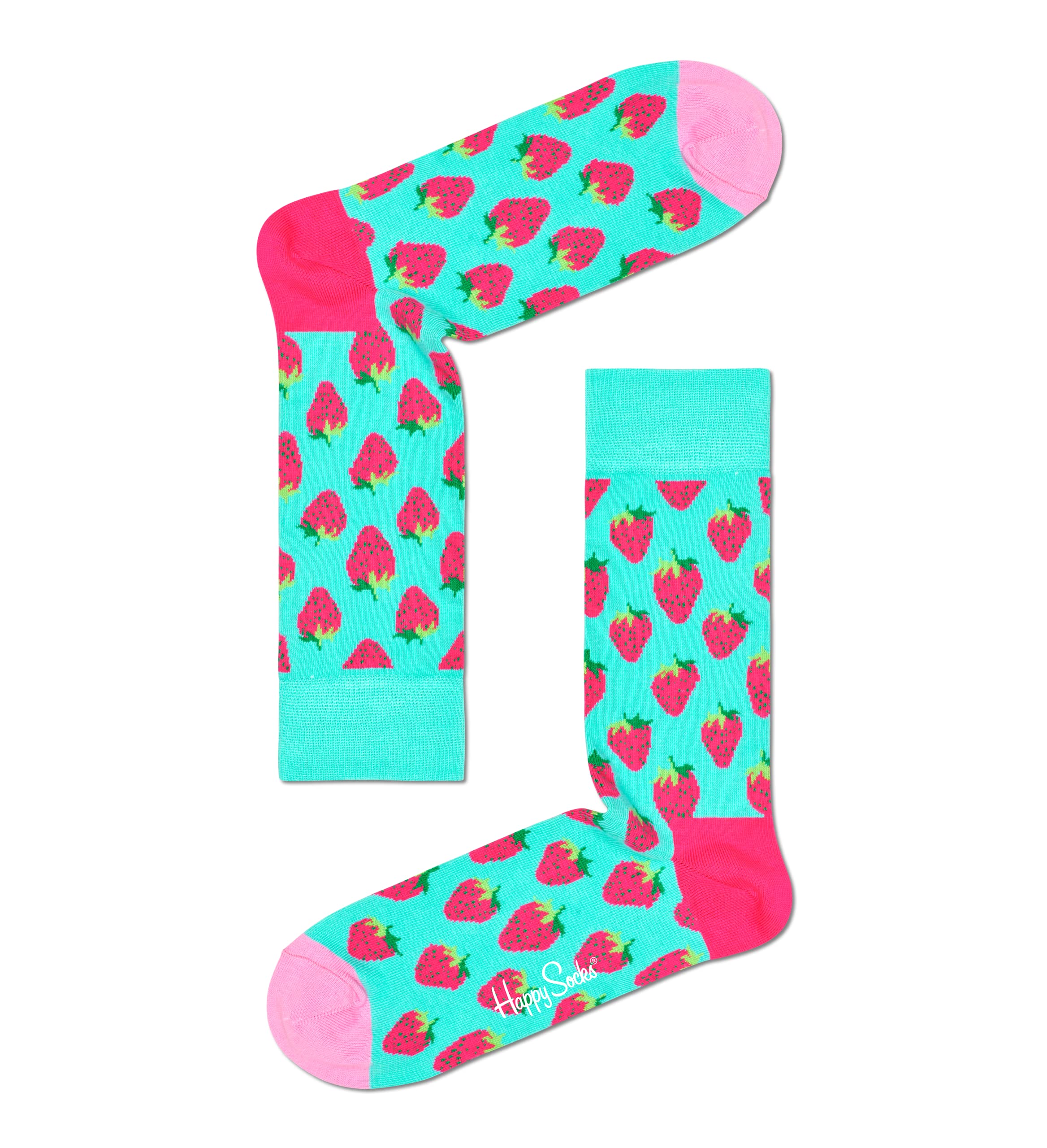 Happy Socks chaussettes à pois classiques - chaussettes en coton dans des boîtes-cadeaux amusantes - motif géométrique à pois