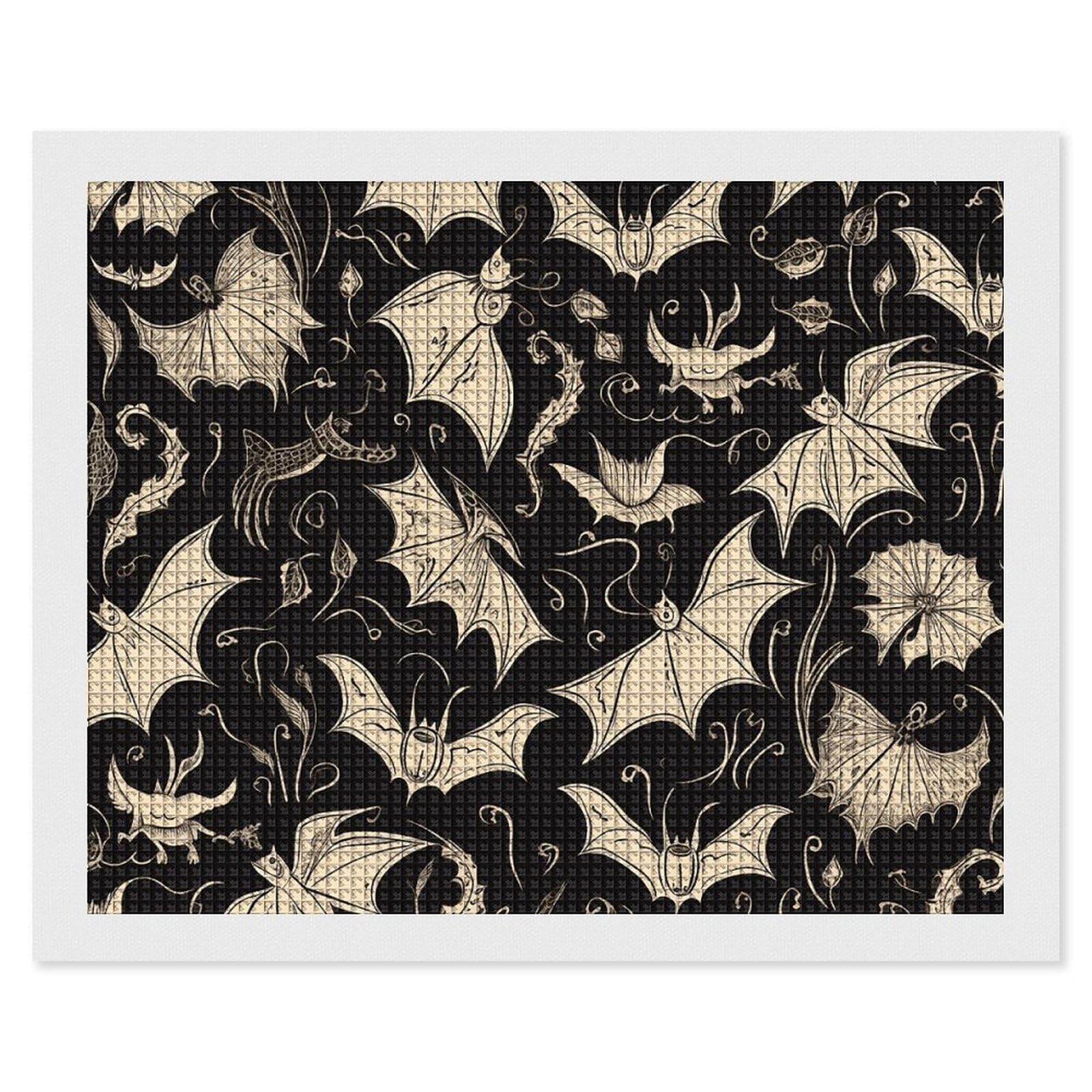 Loisir créatif peinture diamant chauve-souris pour débutant adulte - 8