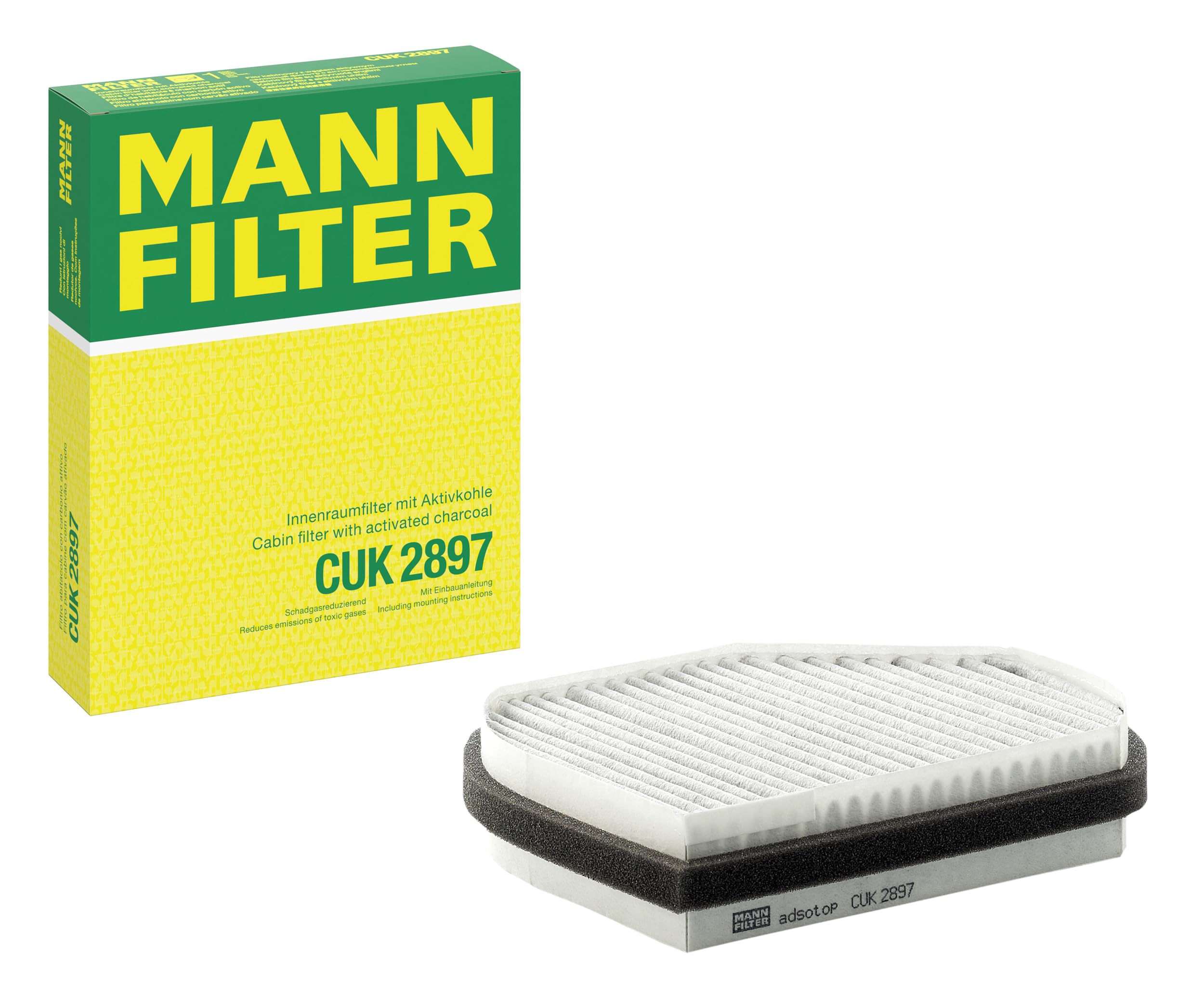 MANN-FILTER: Auswahl an Autofiltern