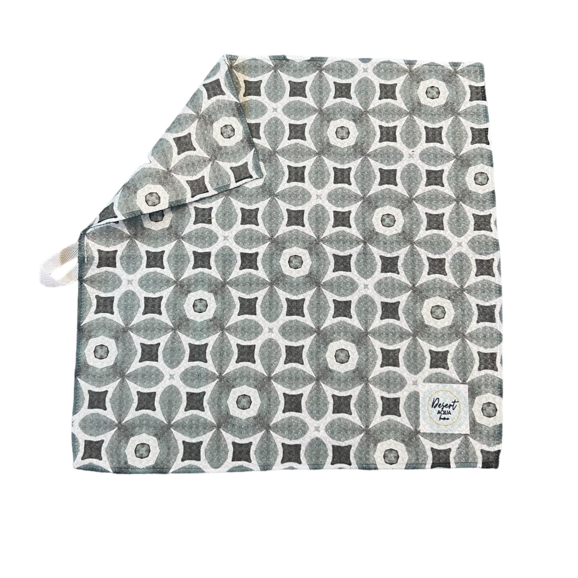 Paños de microfibra para platos de tejido gofre, paquete de 5, altamente absorbentes, de secado rápido, paño de limpieza de microfibra suave de alta calidad, 12 x 12 pulgadas (negro