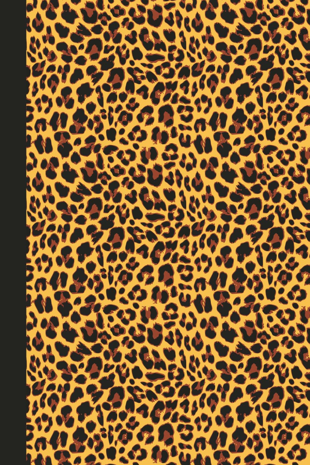 Sketchbook: Animal Print (Leopard) 6x9 - BLANK JOURNAL WITH NO LINES - Journal notebook with unlined pages for drawing and writing on blank paper (Animal Print Sketchbook Series)