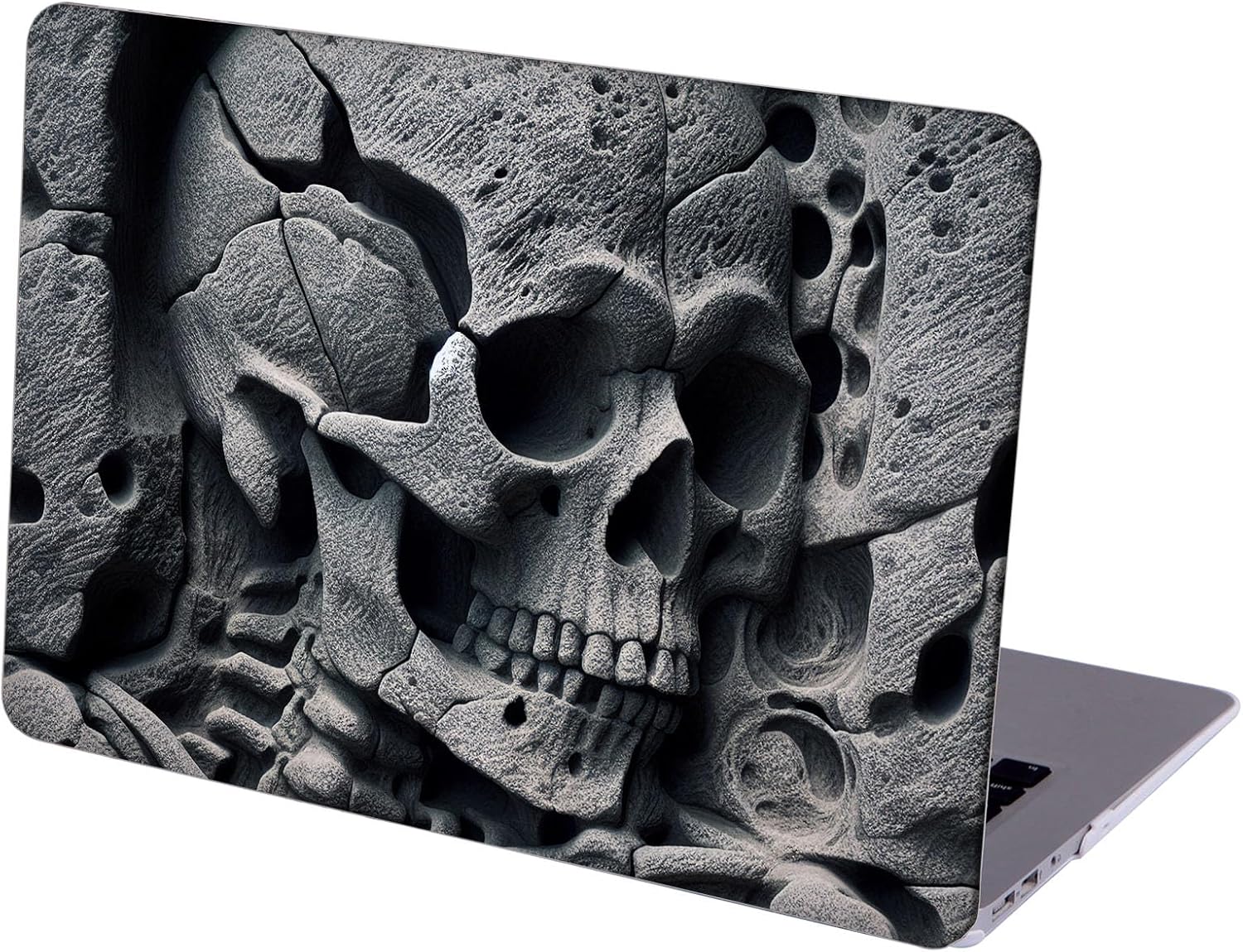 Compatible with MacBook Neo 13-inch, Hard Shell Case with Keyboard Cover and Screen Protector (A3404 A18 Pro chip, 2026 Release) - Skull MC21709