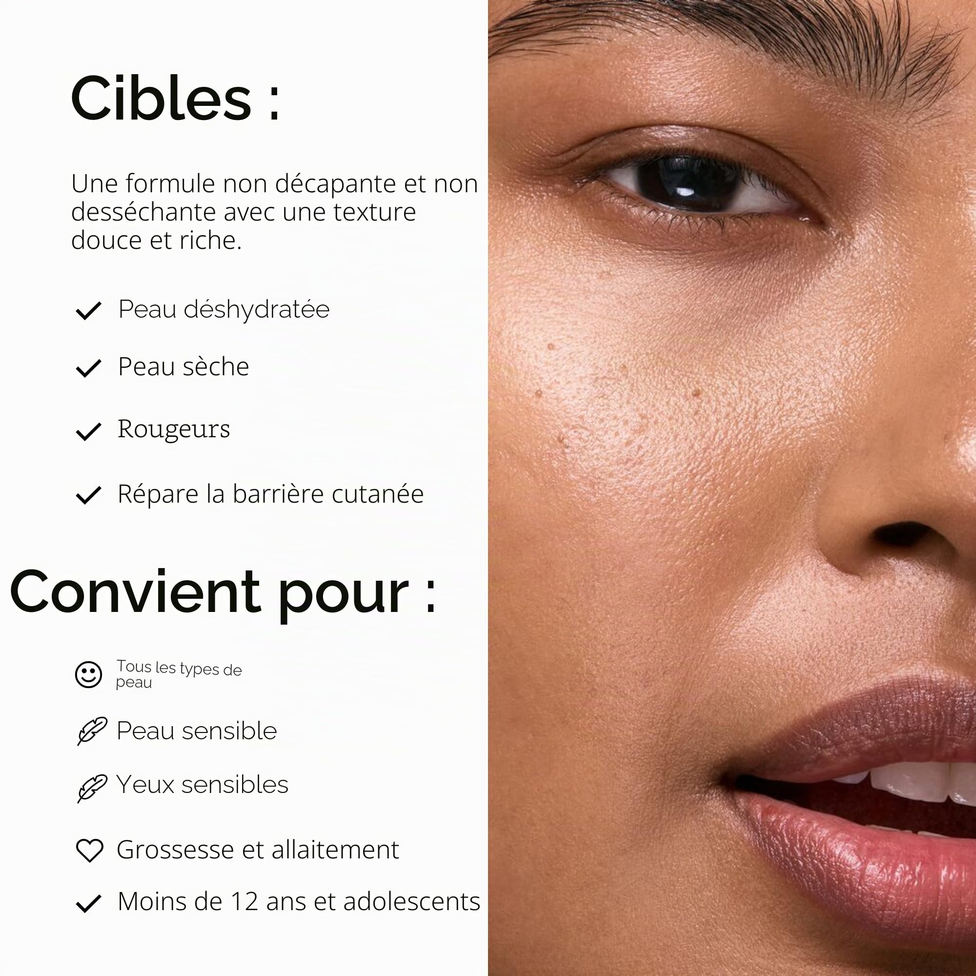 The INKEY List Oat Cleansing Balm pour éliminer le maquillage et nettoyer la peau sensible 50 ml