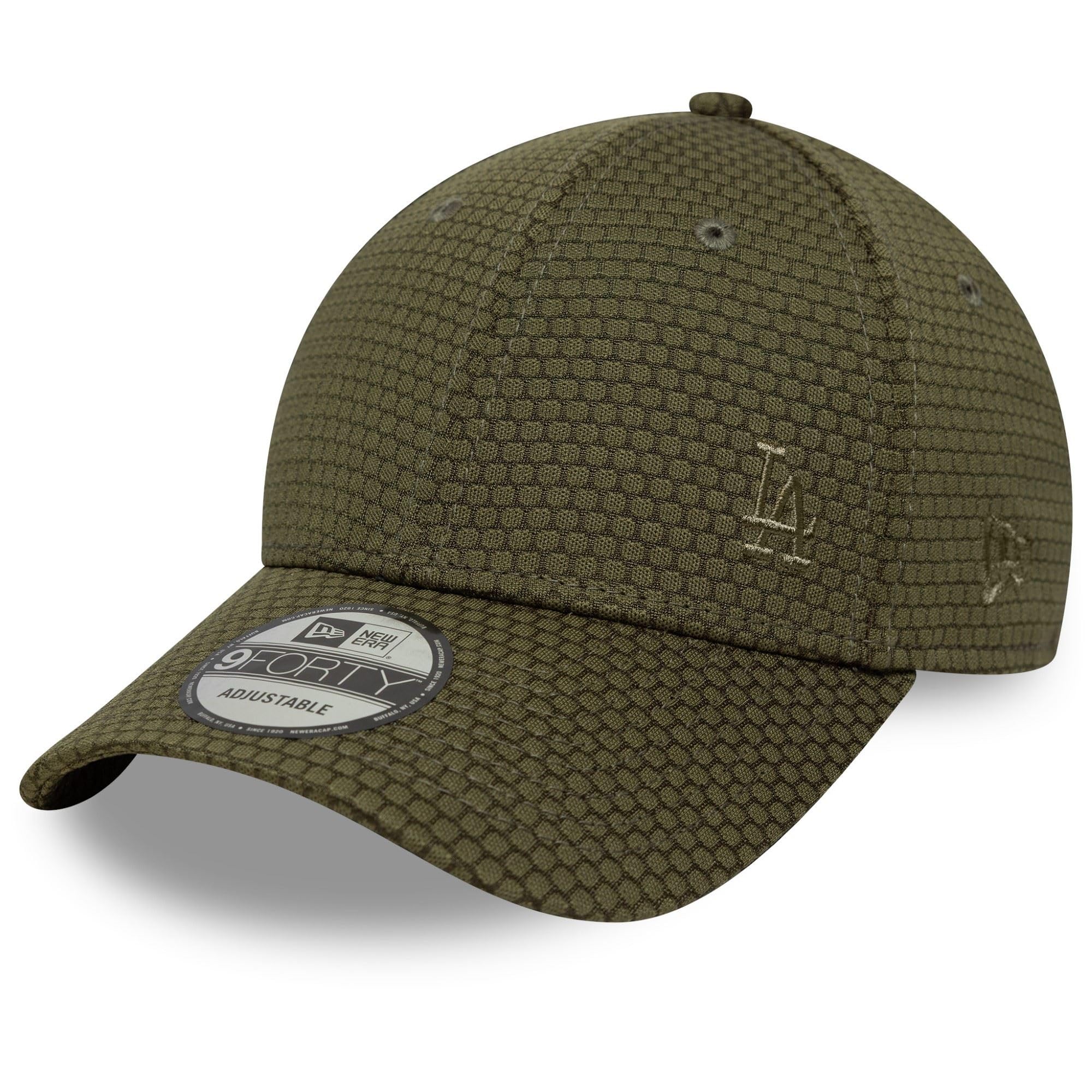 New Era Los Angeles Dodgers MLB Flawless Mesh 9Forty Cap Olive Green
