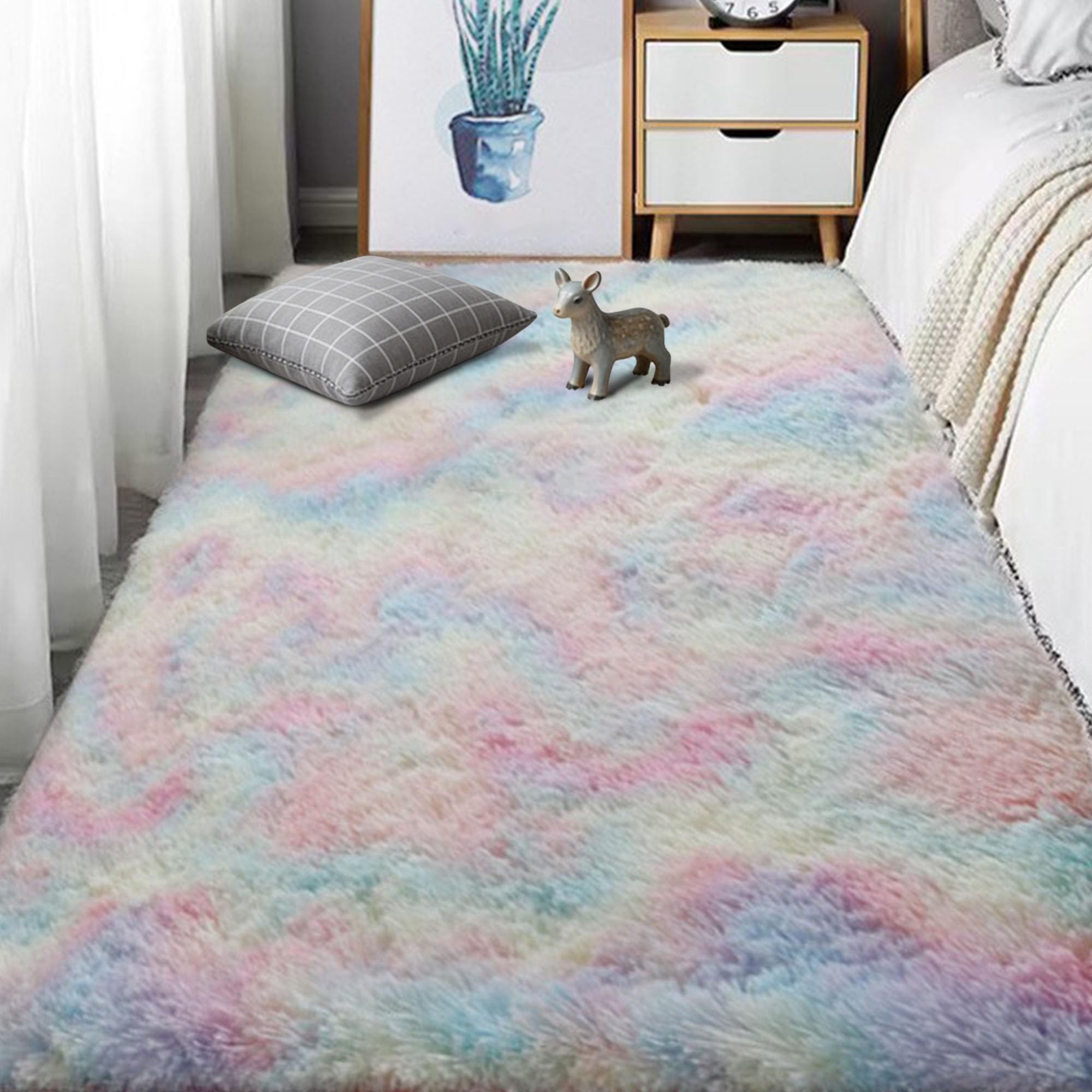 Tapis lavable en machine 130x280 cm pour nettoyer sans effort