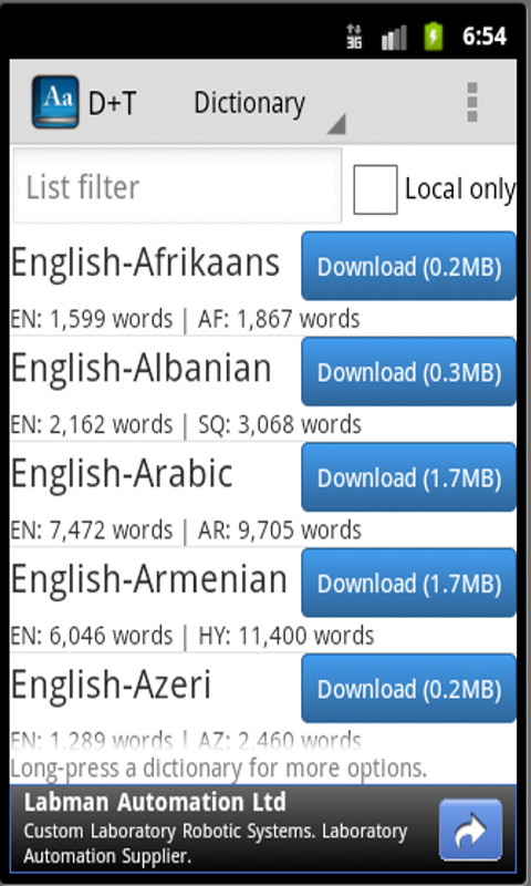 D+Translate - App on Amazon Appstore