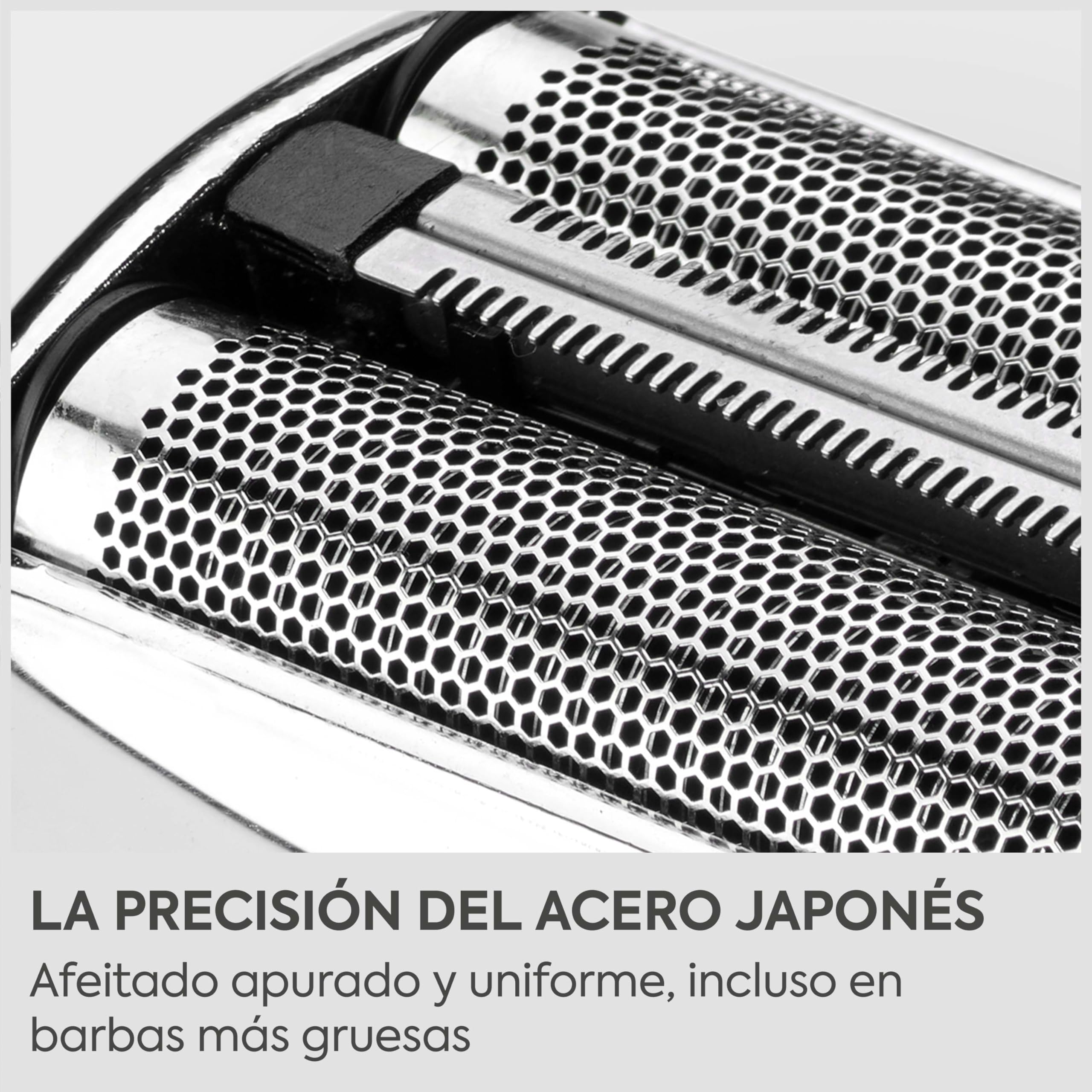 Afeitadora BaByliss Super‑X de doble lámina para hombre – Acabado ultra suave, doble lámina de acero japonés, inalámbrica lithium‑ion, Wet & Dry IPX7, recargable por USB‑C, FS996DE