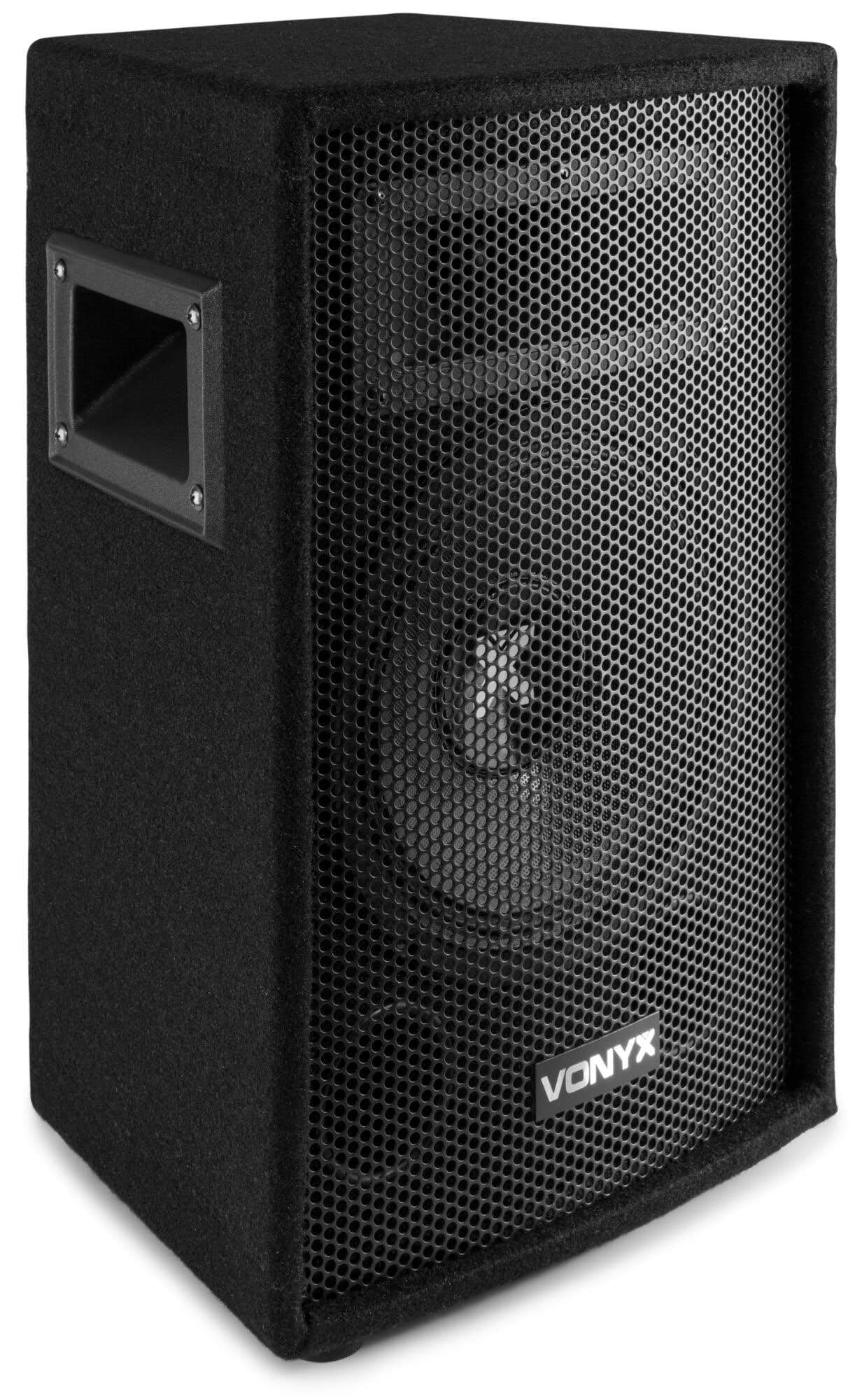 Vonyx Power Dynamics PA Anlage 8 Zoll Lautsprecher 4 Kanal Mixer Verstärker Bluetooth 800 Watt Komplett Set