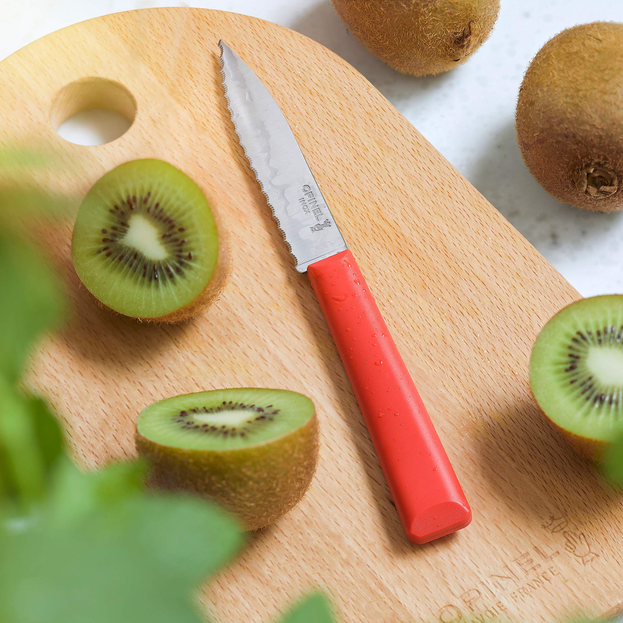 Opinel Essentiels Tırtıklı Soyma Bıçağı