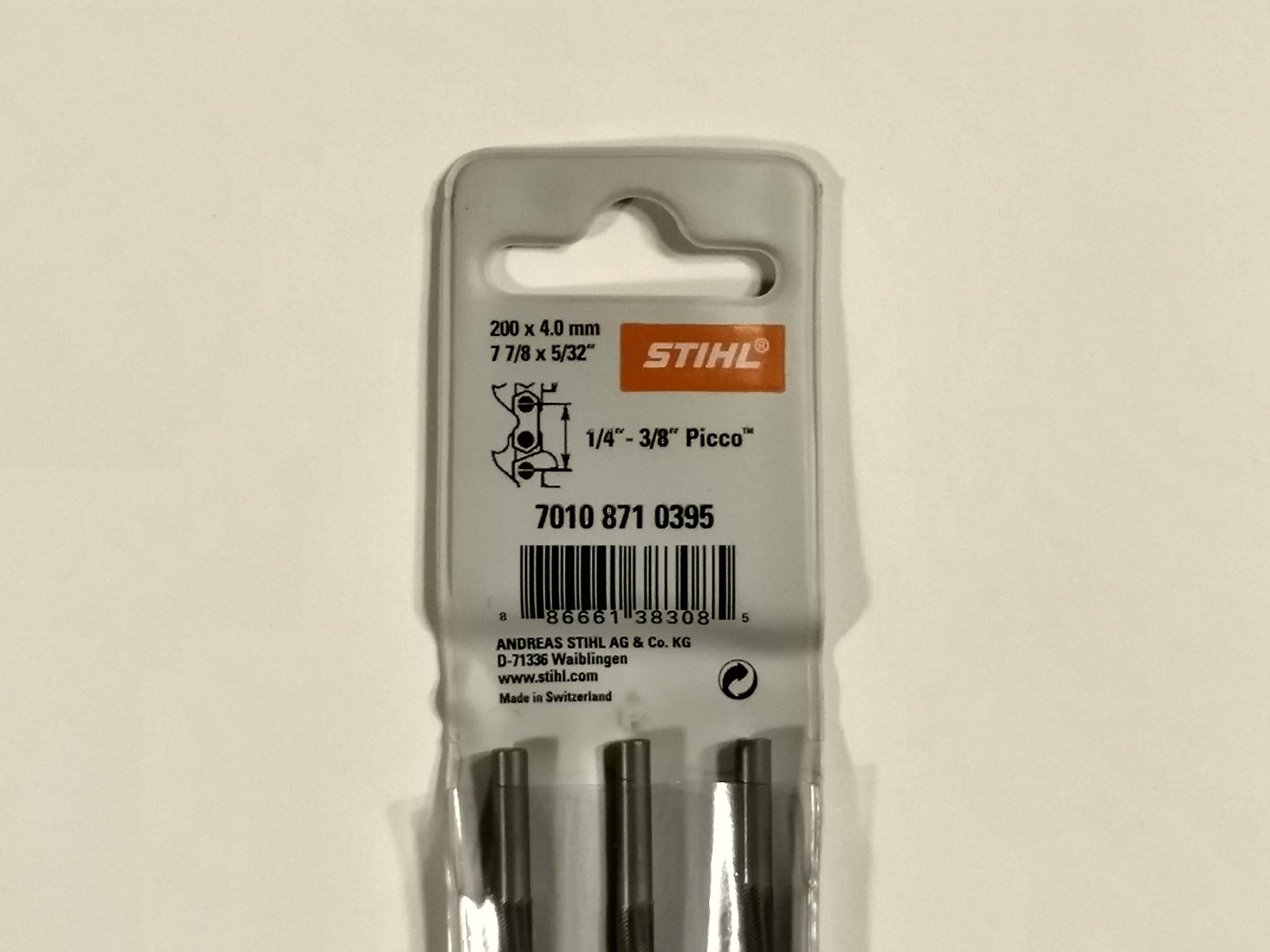 Amazon.com: Stihl 3 Pack - Round Replacment Chainsaw File for